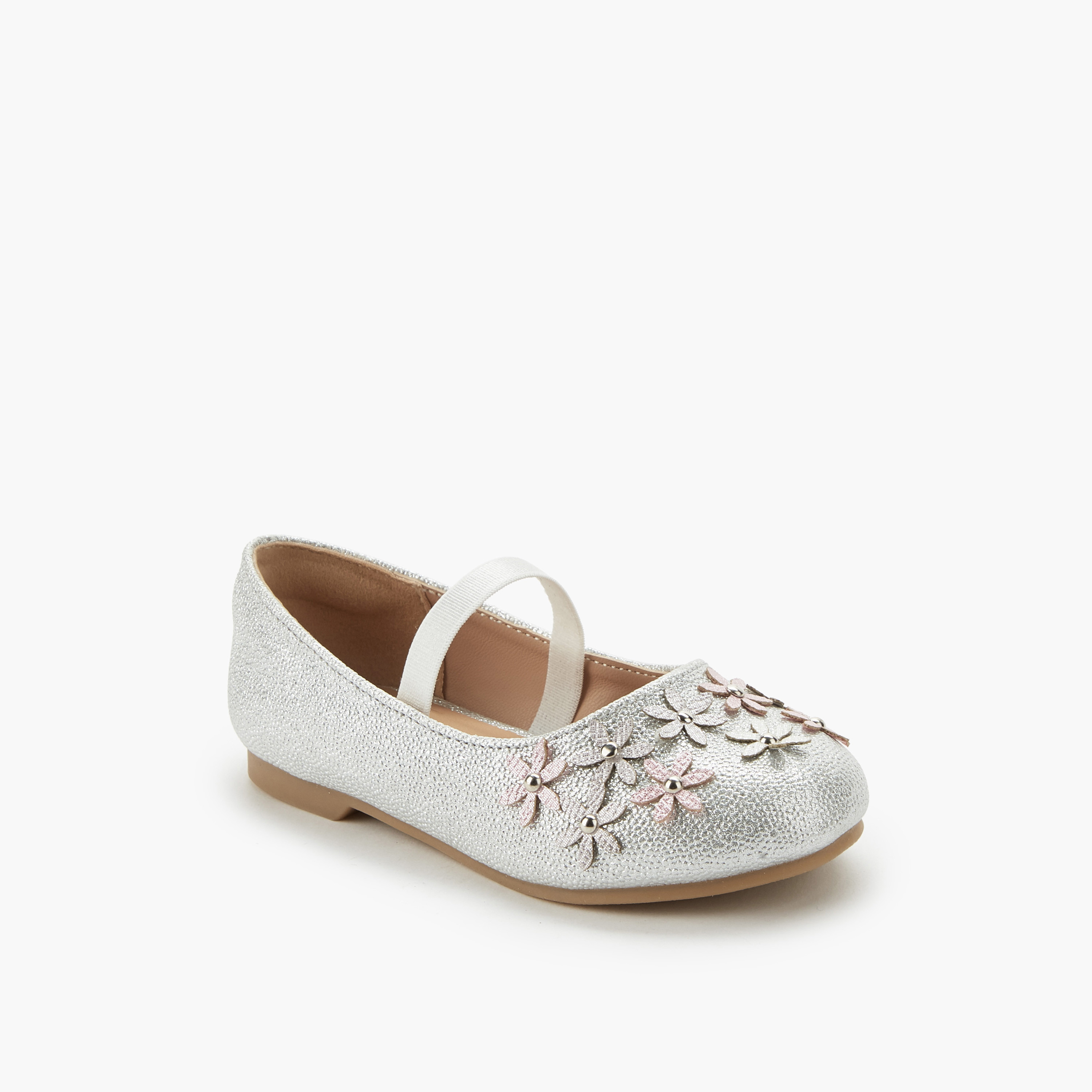 Juniors Girls Slip-On Ballerina Shoes-girls-shoes-ballerinas-image-2