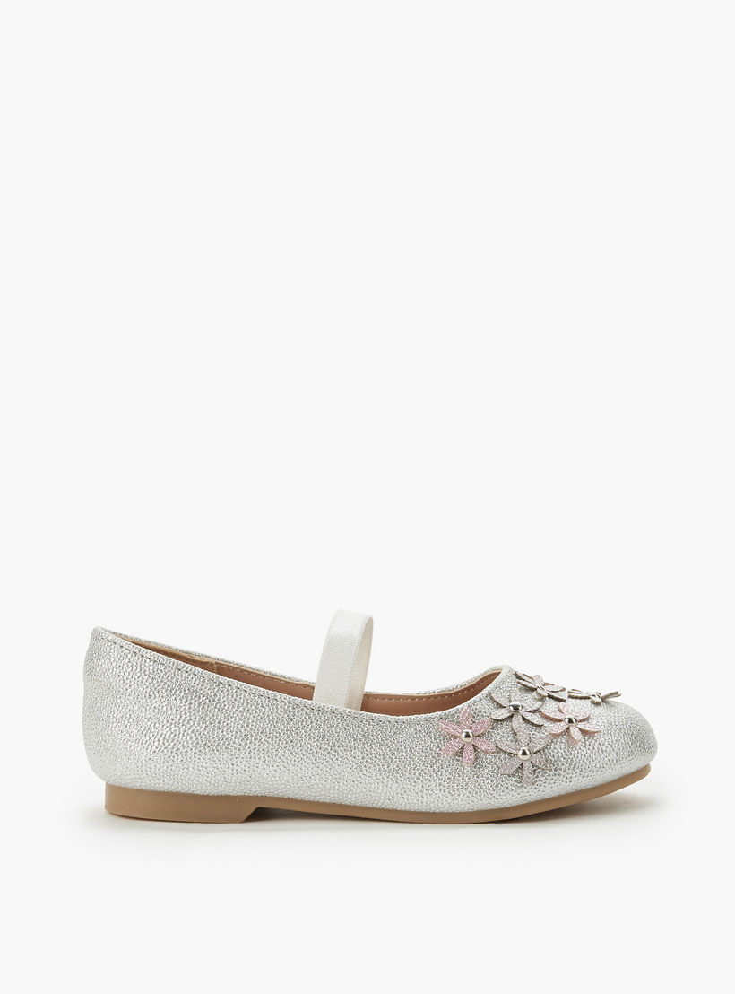 حذاء باليرينا سهل الارتداء للبنات من جونيورز-girls-shoes-ballerinas-image-3