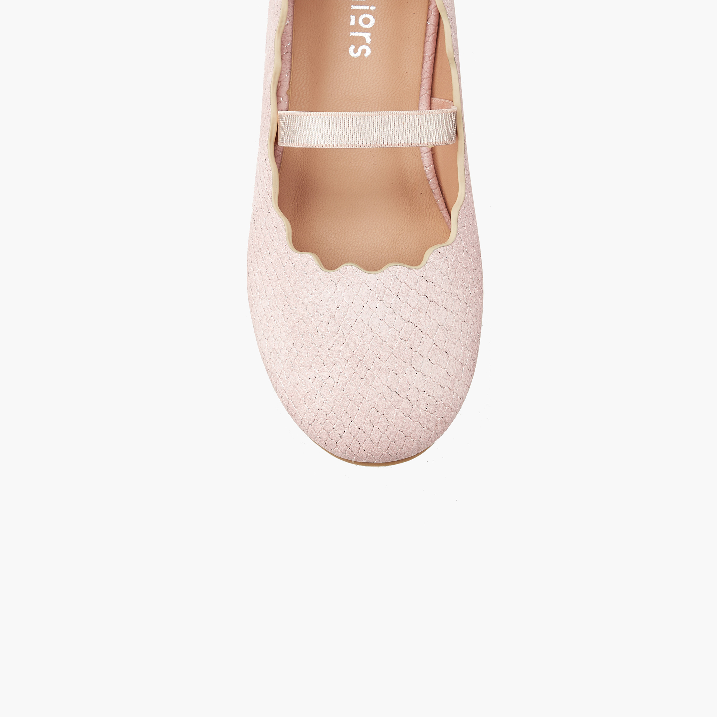 Juniors Girls' Scallop Hem Ballerina Shoes-girls-shoes-ballerinas-image-4