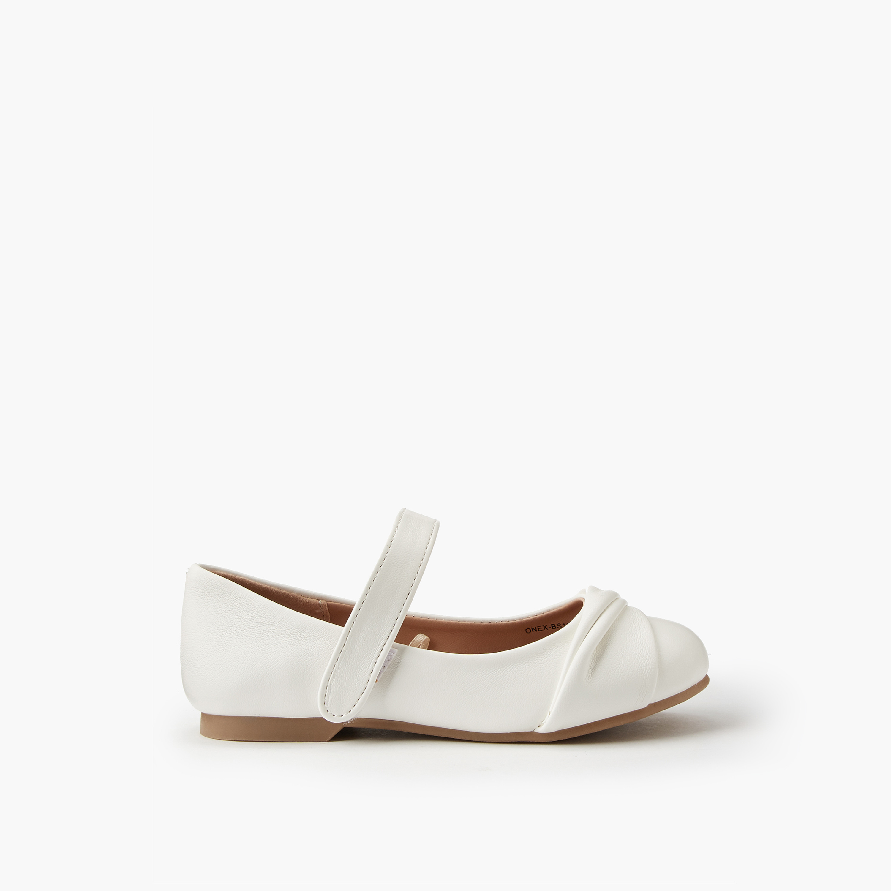 حذاء باليرينا بتفاصيل عقدة للبنات من جونيورز-girls-shoes-ballerinas-image-2