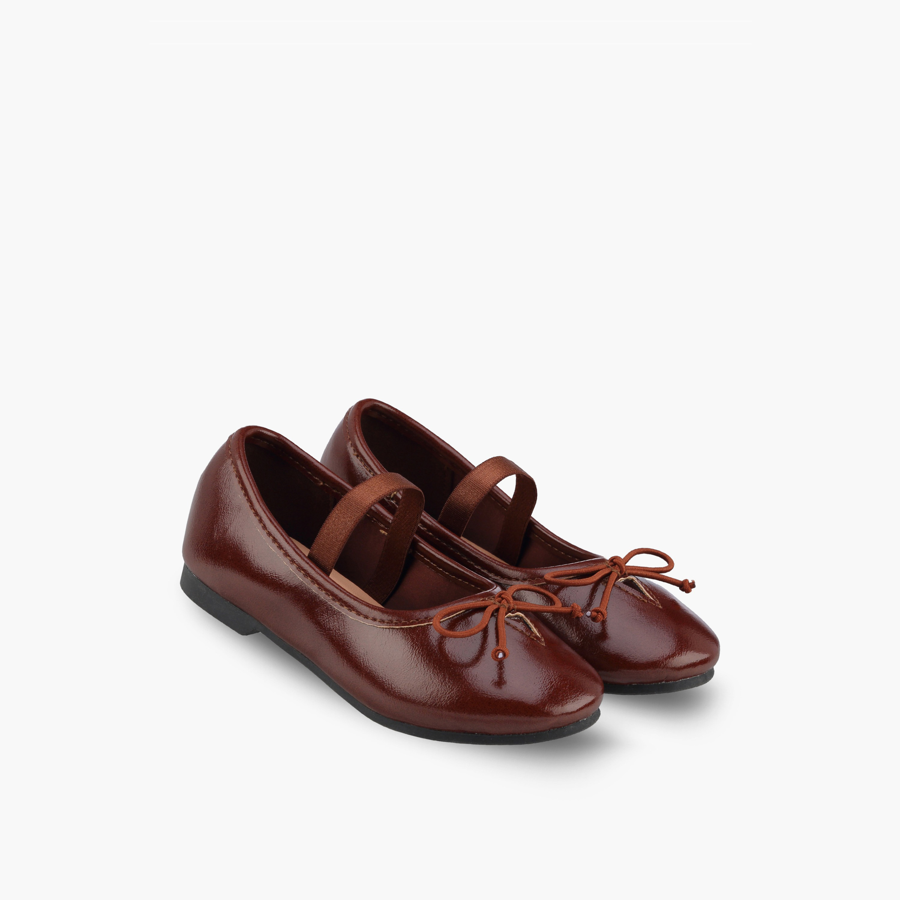 Juniors Girls Bow Accent Ballerina Shoes-girls-shoes-ballerinas-image-1