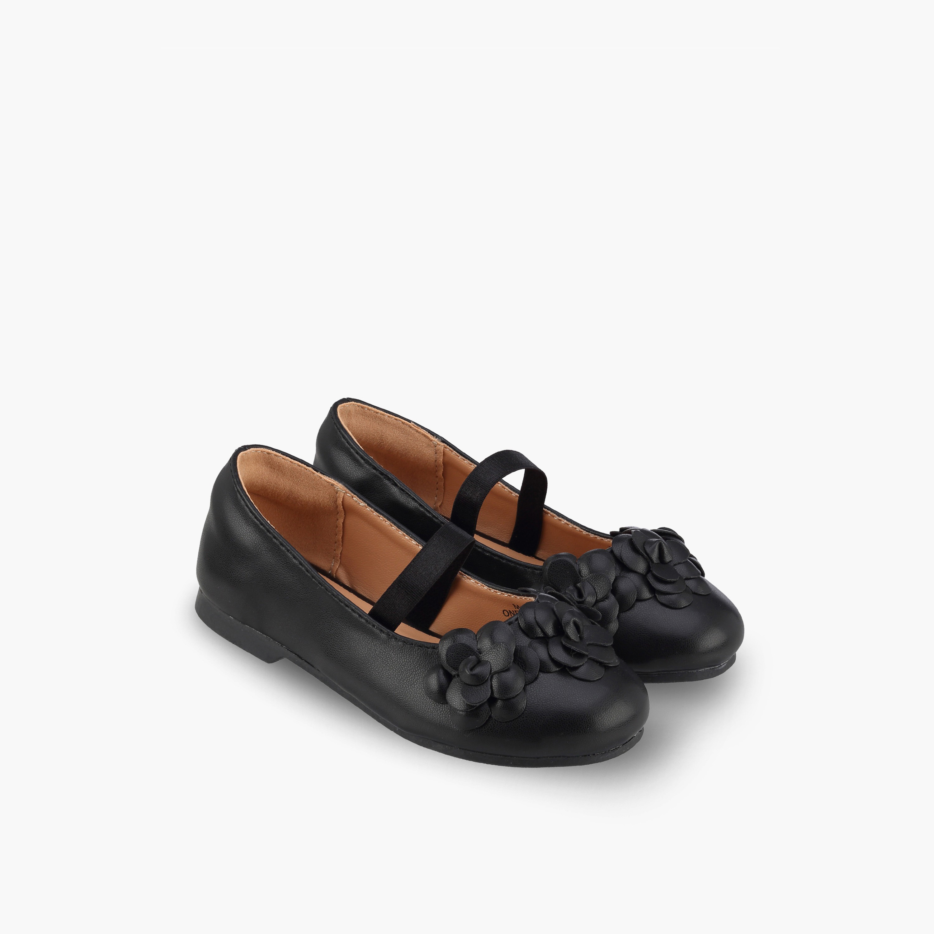 Juniors Girls Floral Ballerina Shoes-girls-shoes-ballerinas-image-1