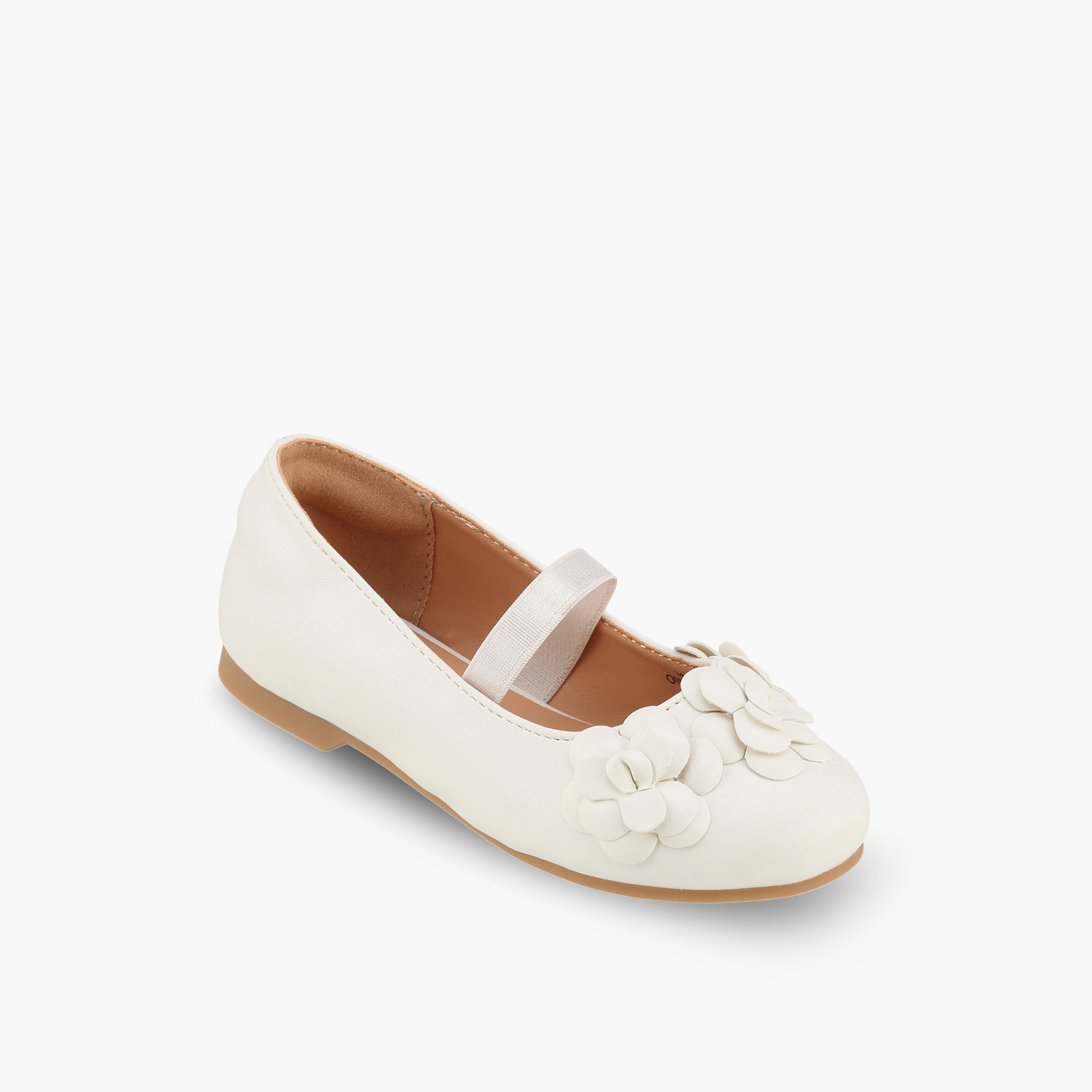 Juniors Girls Floral Ballerina Shoes-girls-shoes-ballerinas-image-2
