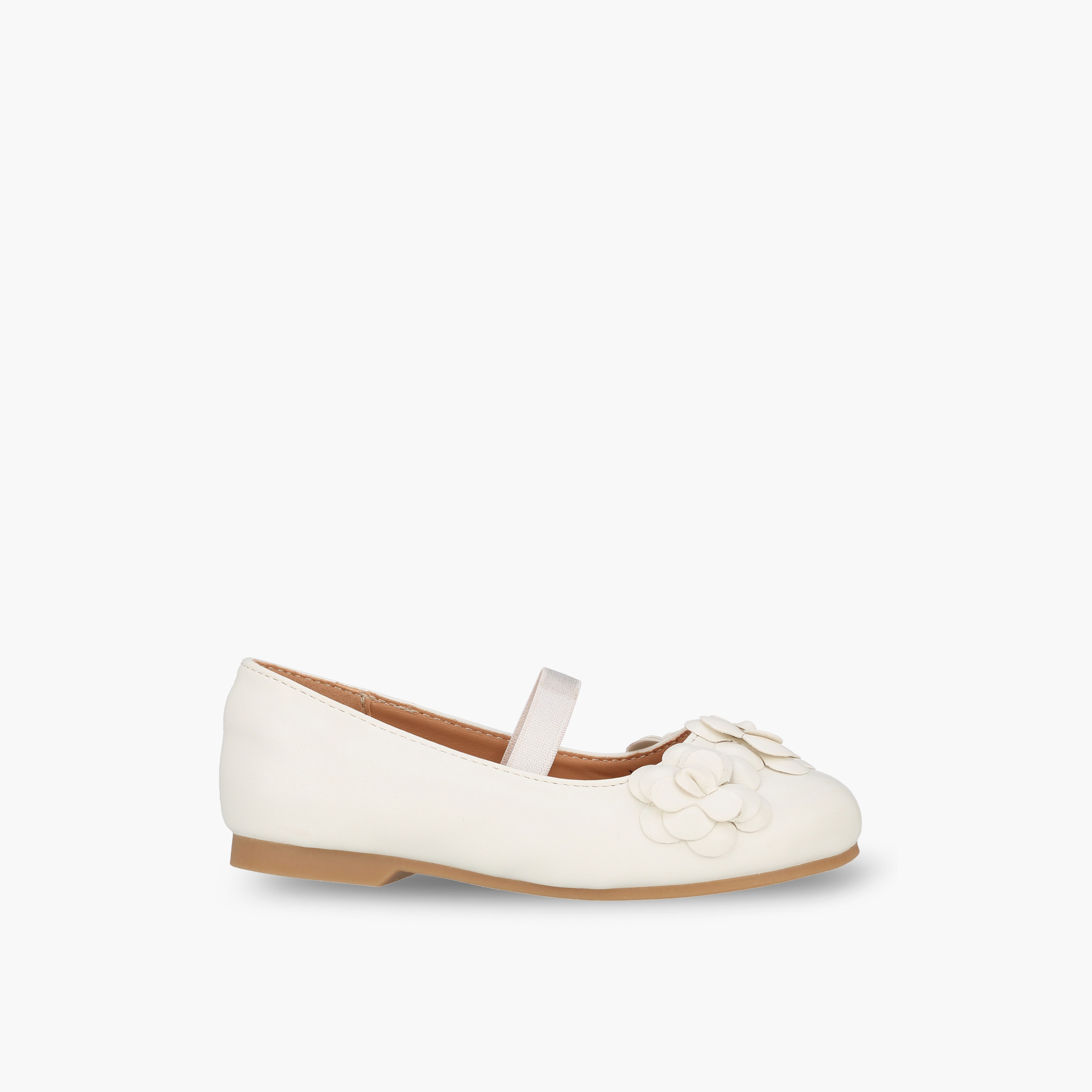 Juniors Girls Floral Ballerina Shoes-girls-shoes-ballerinas-image-3