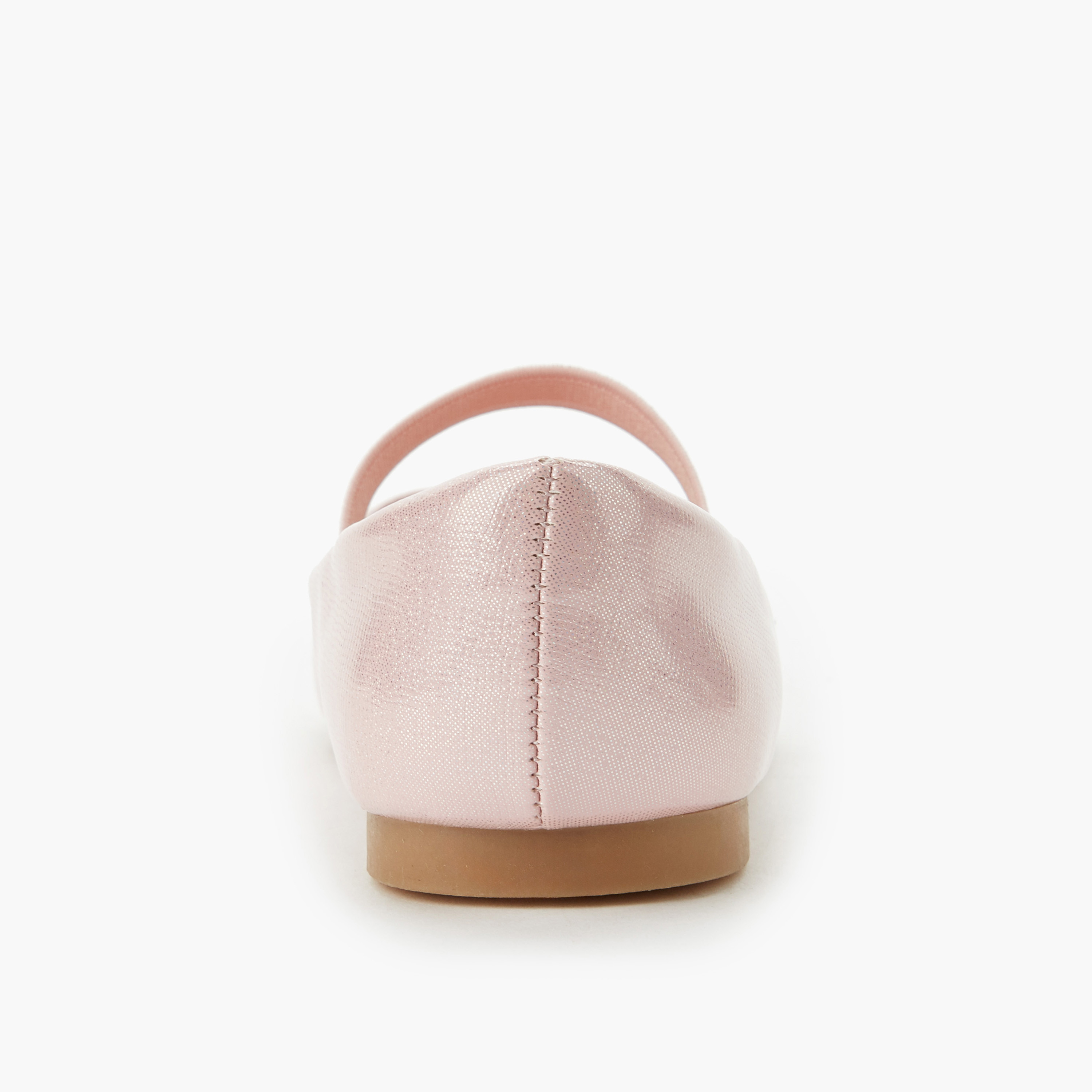 حذاء باليرينا بتزيينات زهرية للبنات من جونيورز-girls-shoes-ballerinas-image-4
