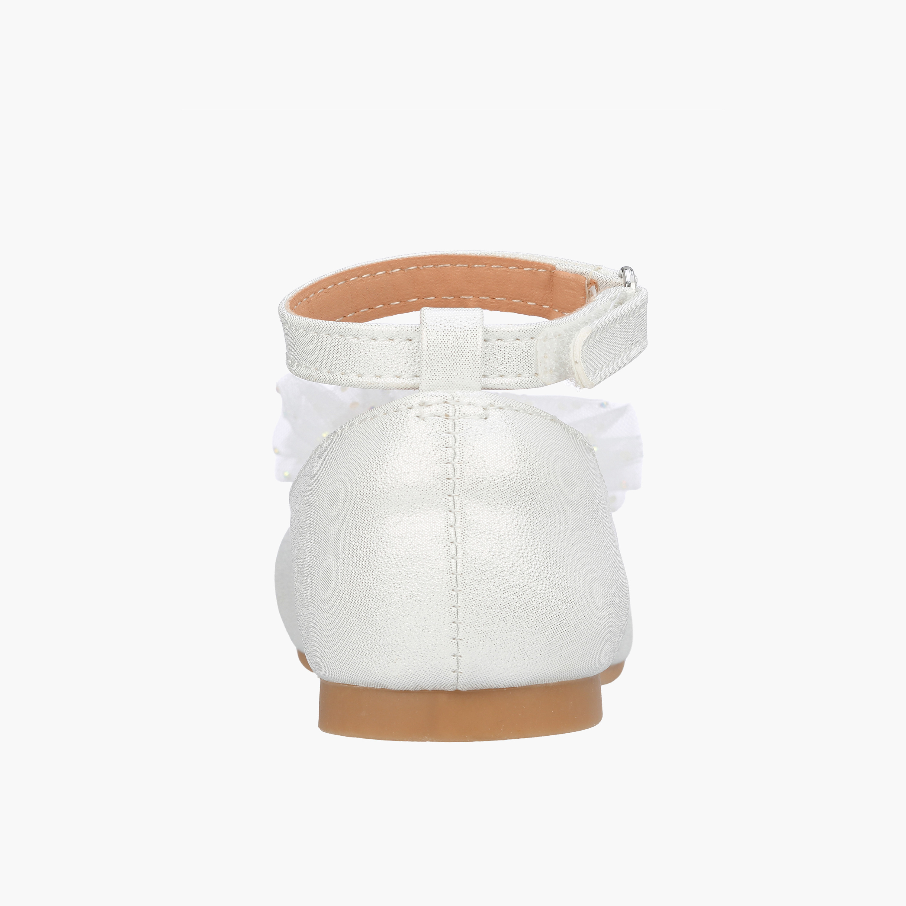 Juniors Girls Hook & Loop Ballerina Shoes-girls-shoes-ballerinas-image-5