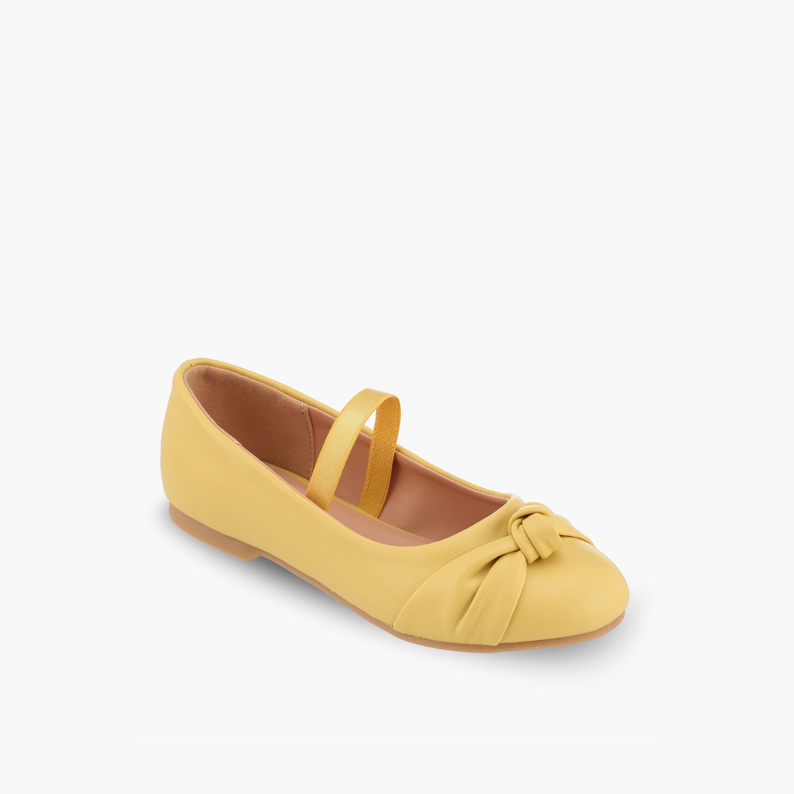 حذاء باليرينا بفيونكة أنيقة للبنات من جونيورز-girls-shoes-ballerinas-image-2