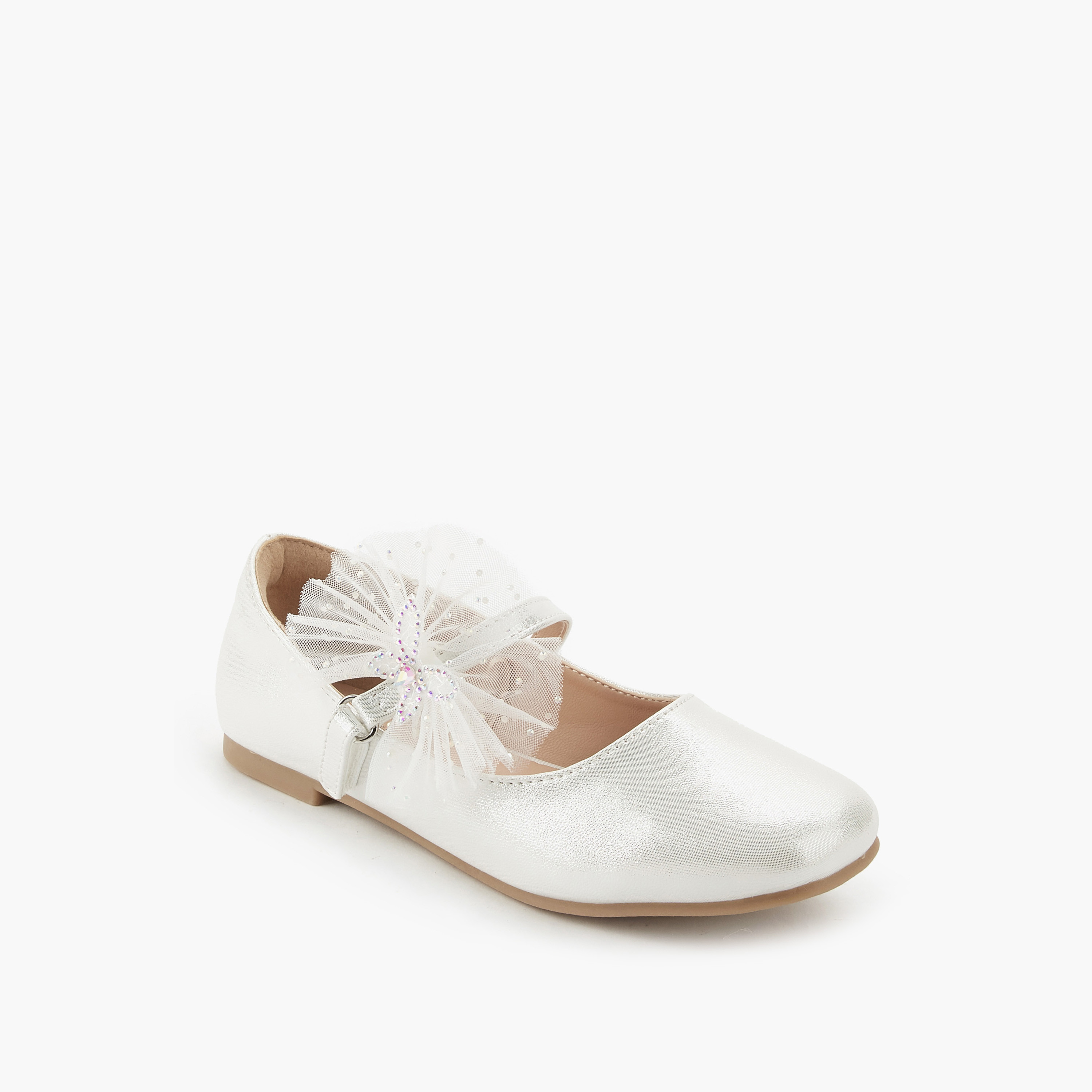 حذاء باليرينا مزين بفراشة للبنات من سيليست-girls-shoes-maryjanes-image-3
