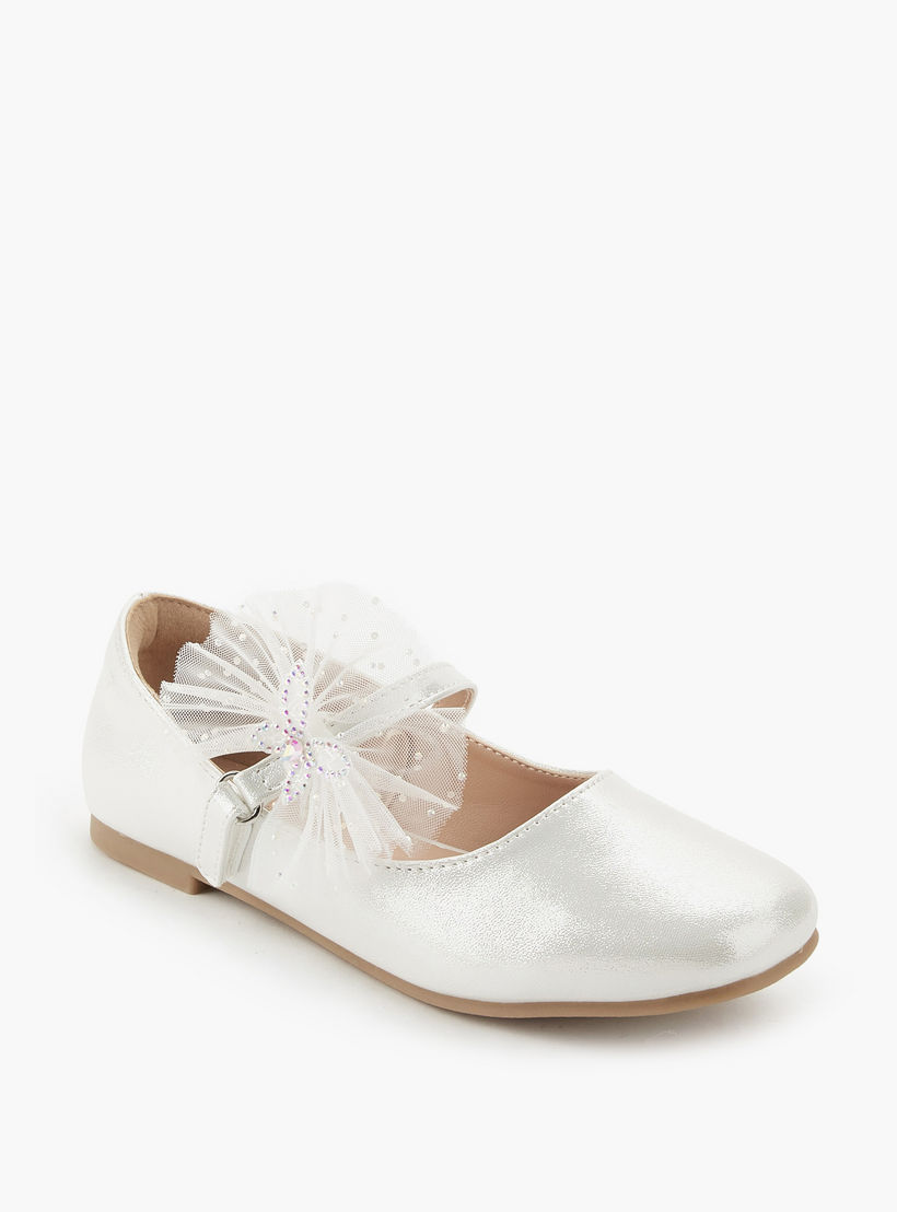 حذاء باليرينا مزين بفراشة للبنات من سيليست-girls-shoes-maryjanes-image-3