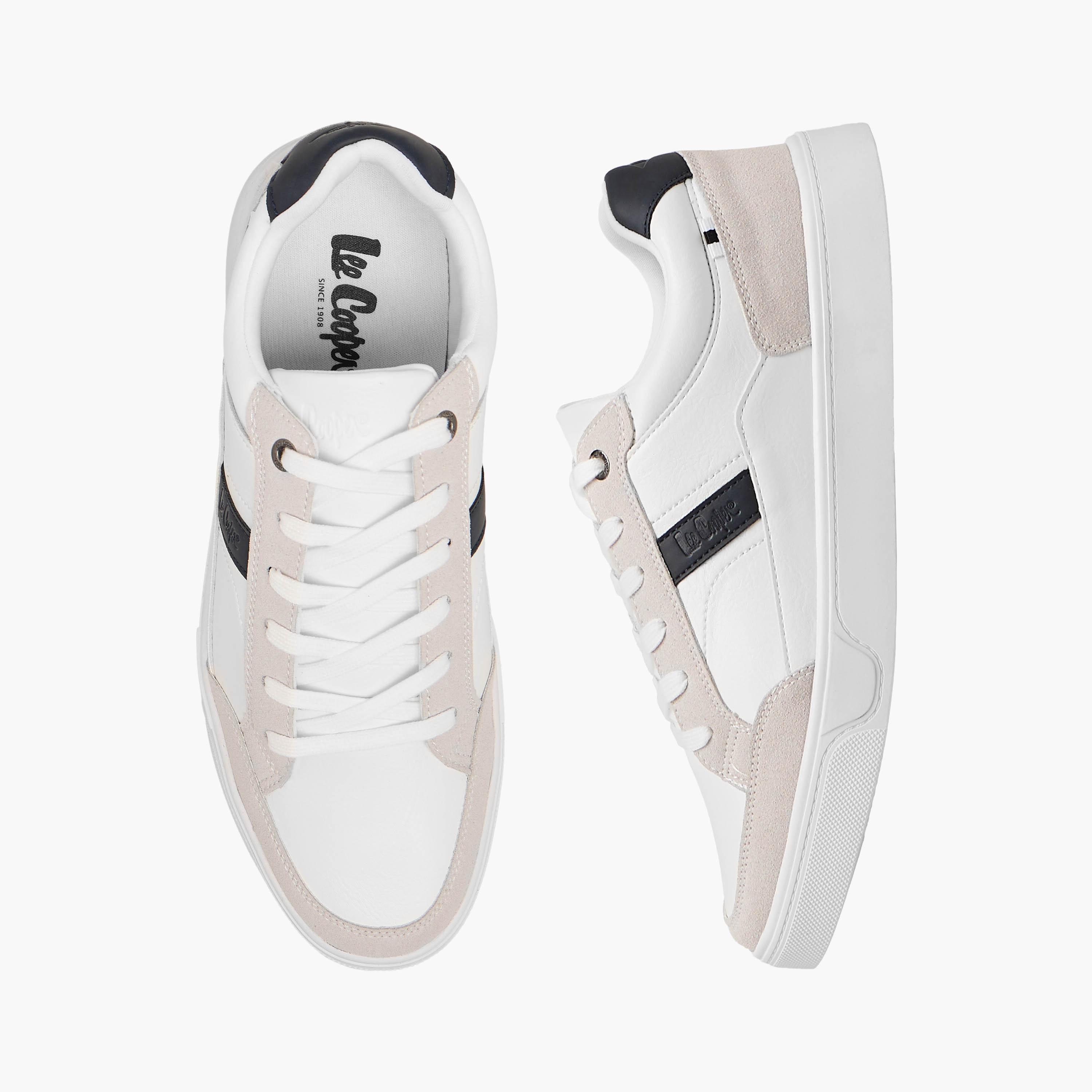 Lee Cooper Men Lace-Up Ankle Sneakers-men-shoes-sneakers-image-1