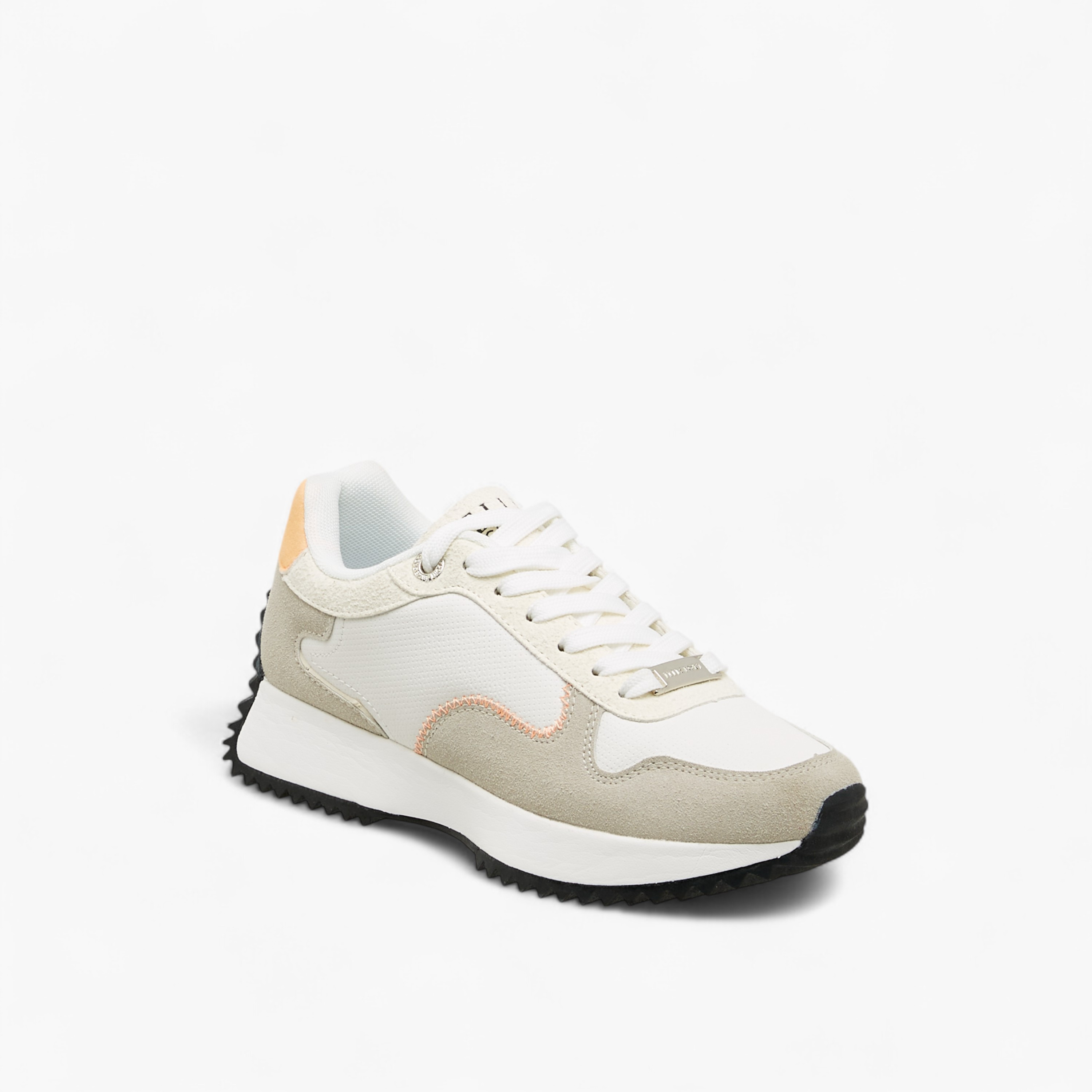 Elle Women's Panelled Lace-Up Sneakers-women-shoes-sneakers-image-2