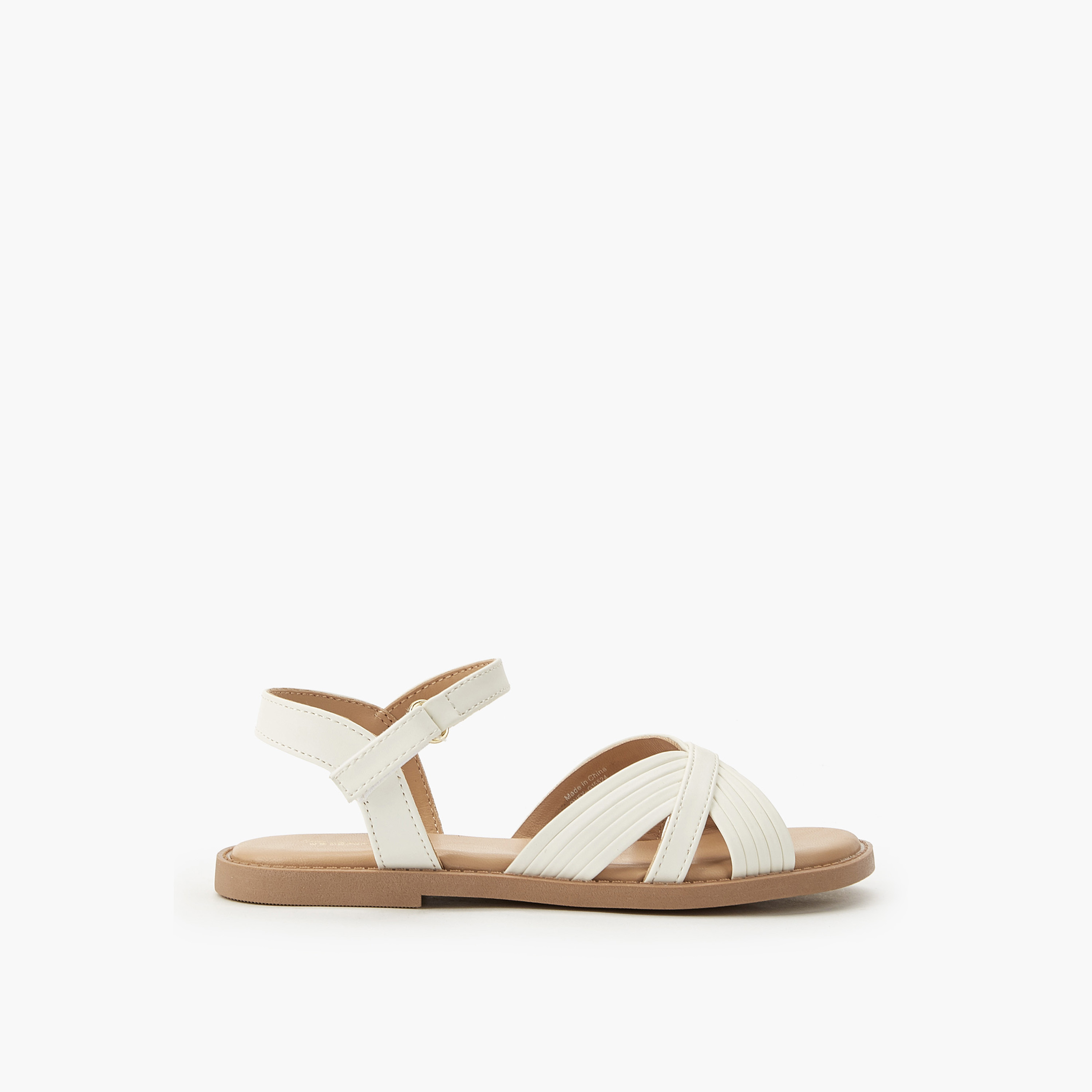 Little Missy Girls Criss-Cross Sandals-girls-shoes-sandals-image-2