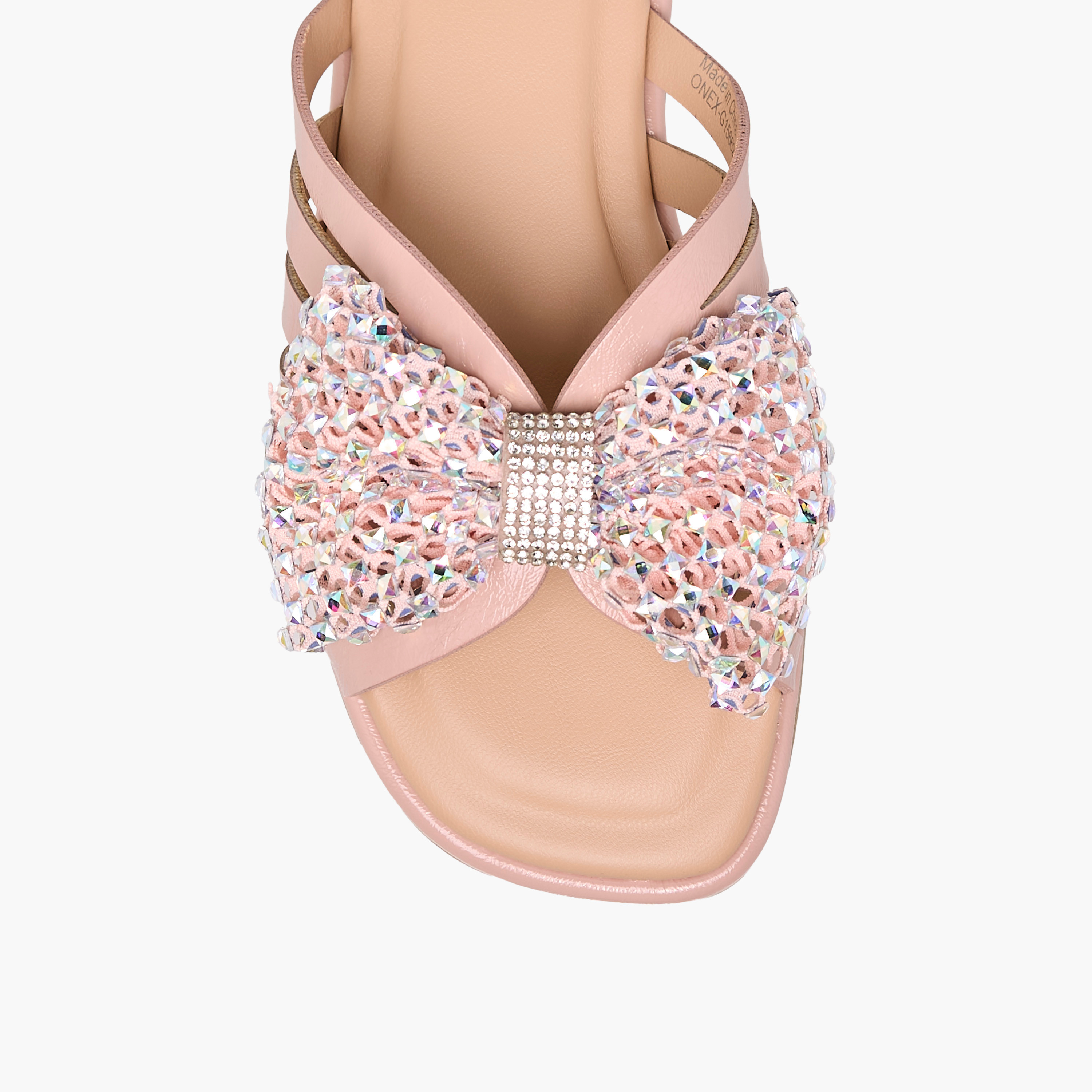 Little Missy Embellished Bow Accent Slip-On Flat Sandals-girls-shoes-sandals-image-4