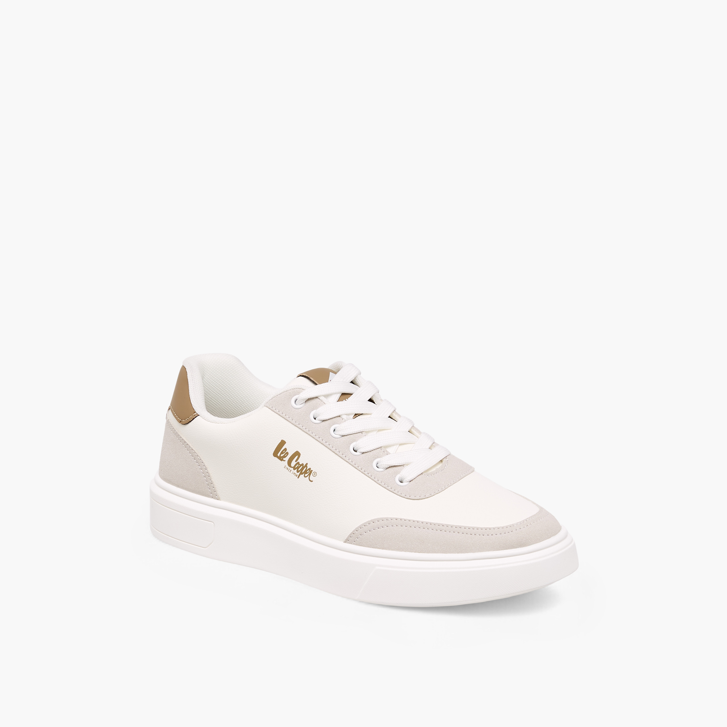 حذاء سنيكرز سادة برباط للرجال من لي كوبر-men-shoes-sneakers-image-2