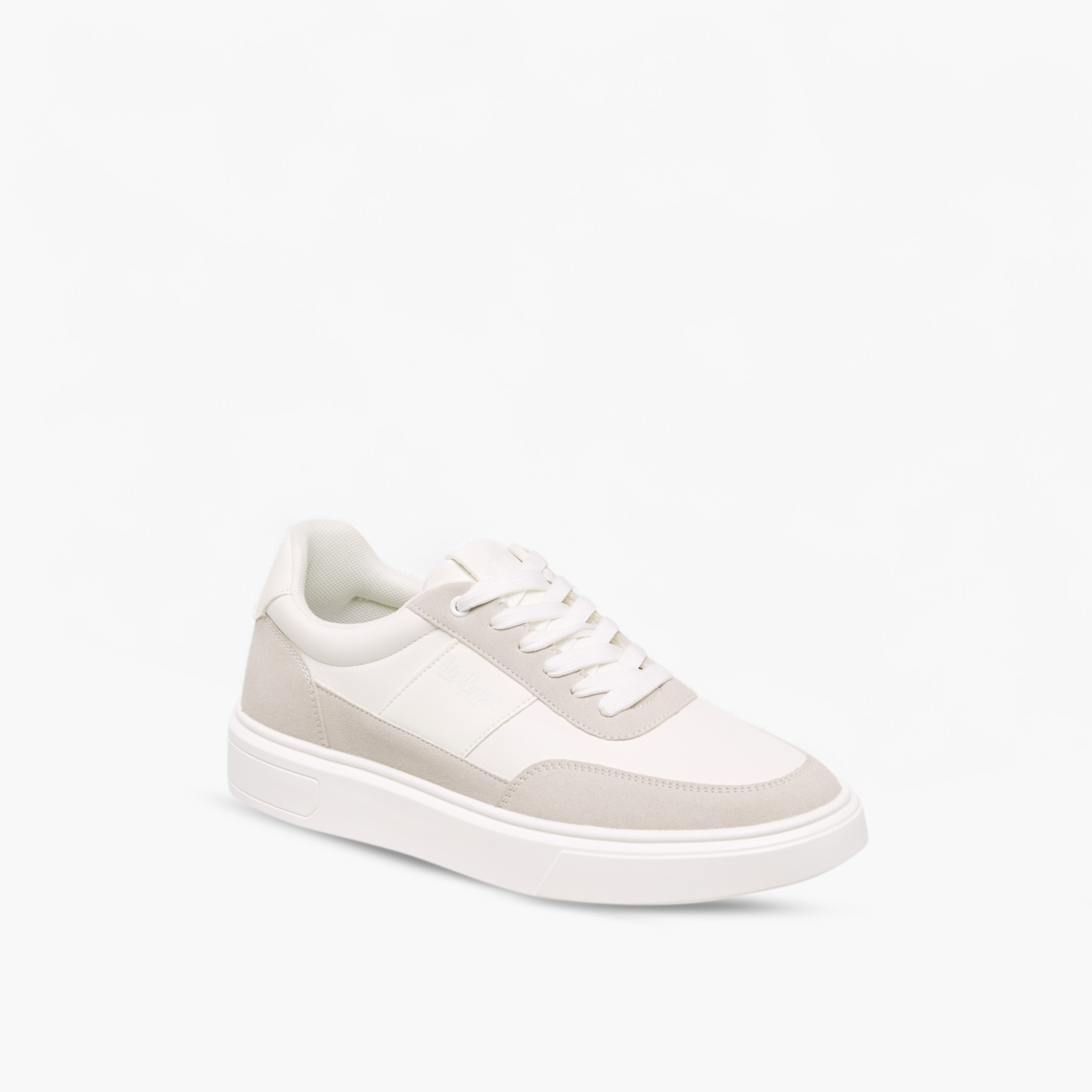Lee Cooper Men's Solid Lace-Up Sneakers-men-shoes-sneakers-image-2