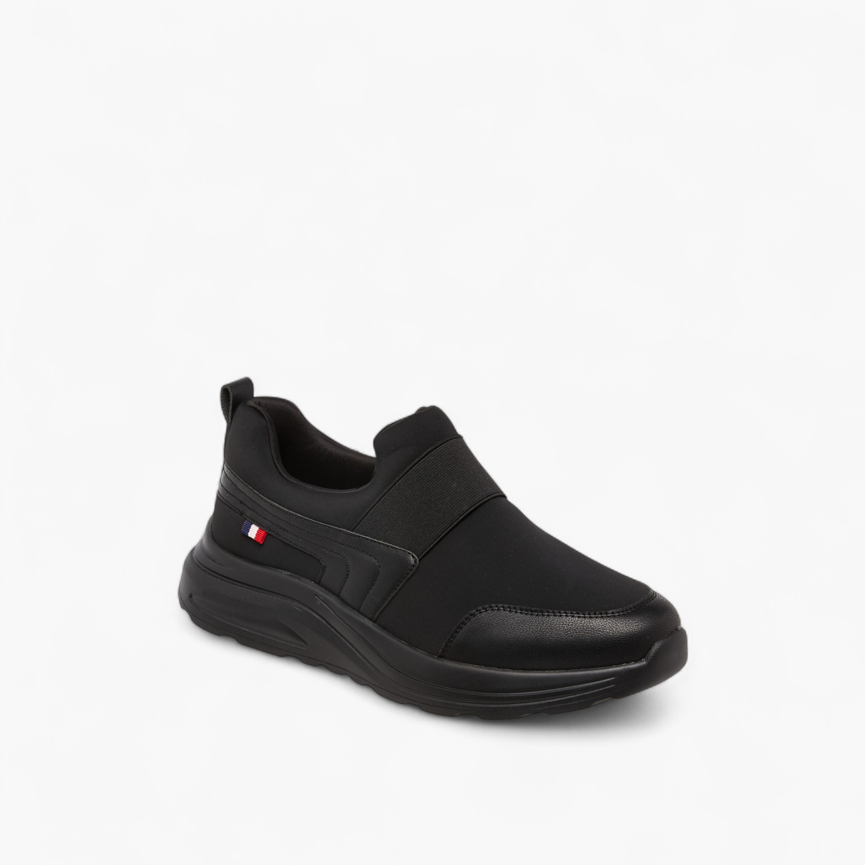 حذاء سنيكرز سادة بألسنة سحب للرجال من لي كوبر-men-shoes-sneakers-image-2