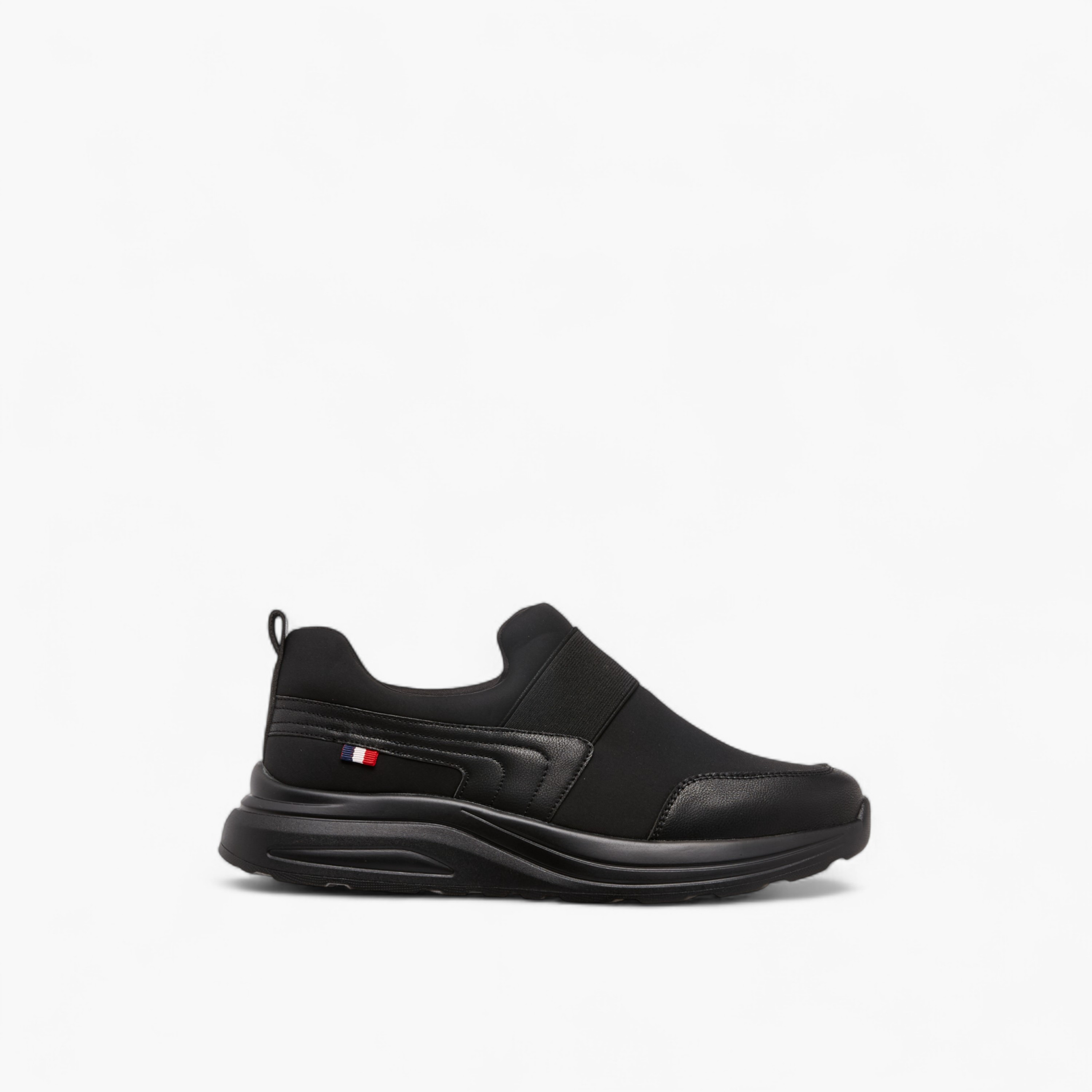 حذاء سنيكرز سادة بألسنة سحب للرجال من لي كوبر-men-shoes-sneakers-image-3