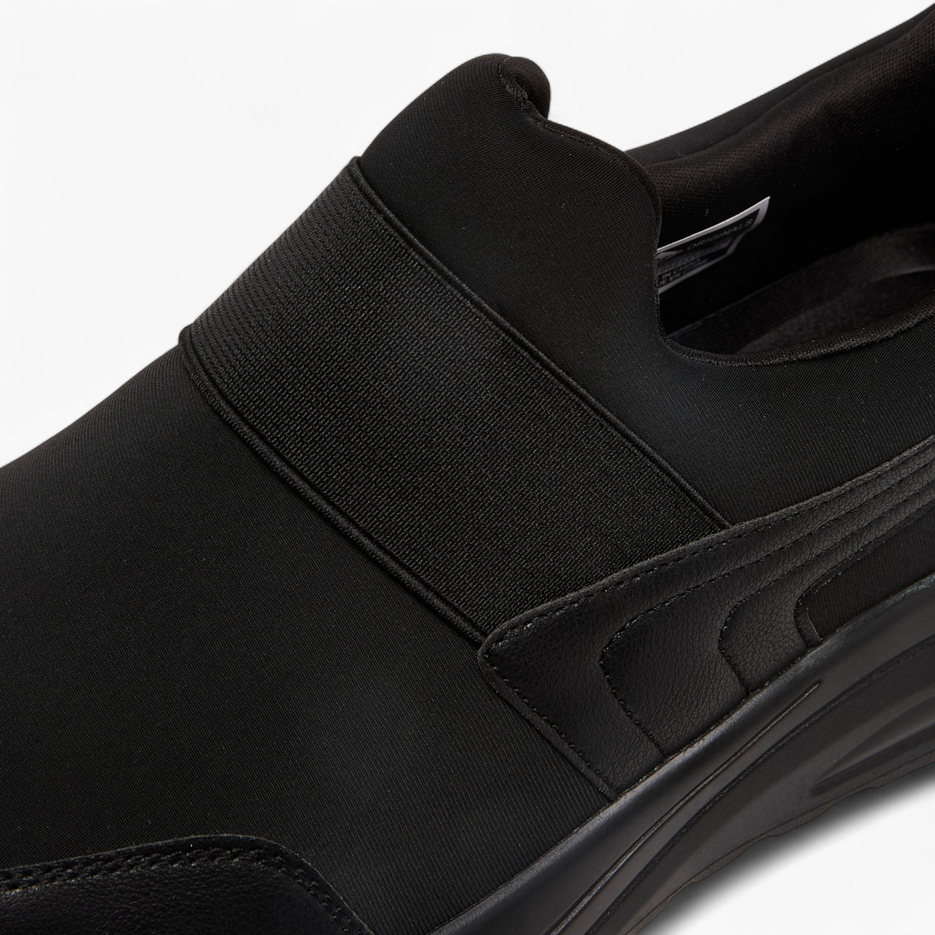 حذاء سنيكرز سادة بألسنة سحب للرجال من لي كوبر-men-shoes-sneakers-image-4