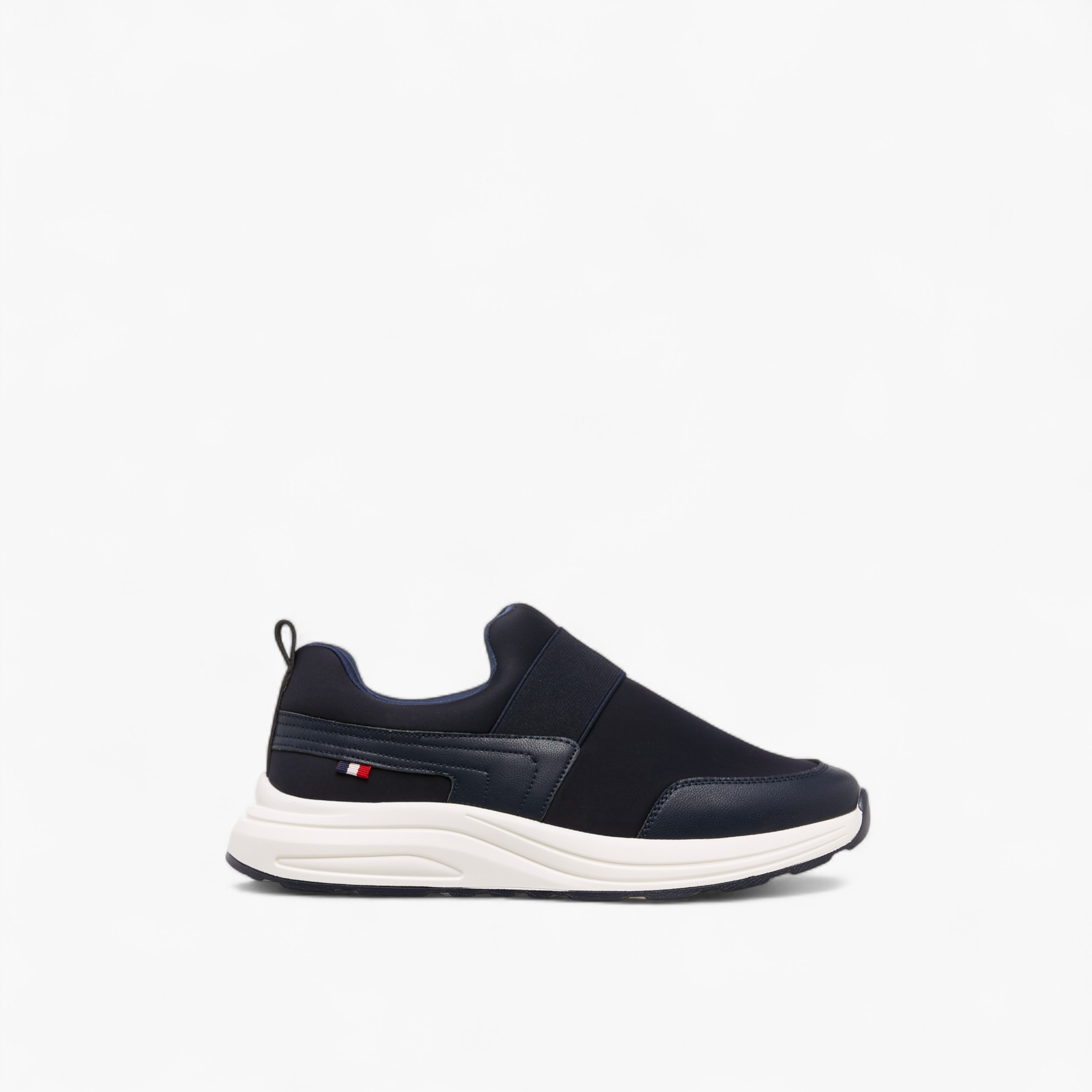 حذاء سنيكرز سادة بألسنة سحب للرجال من لي كوبر-men-shoes-sneakers-image-3