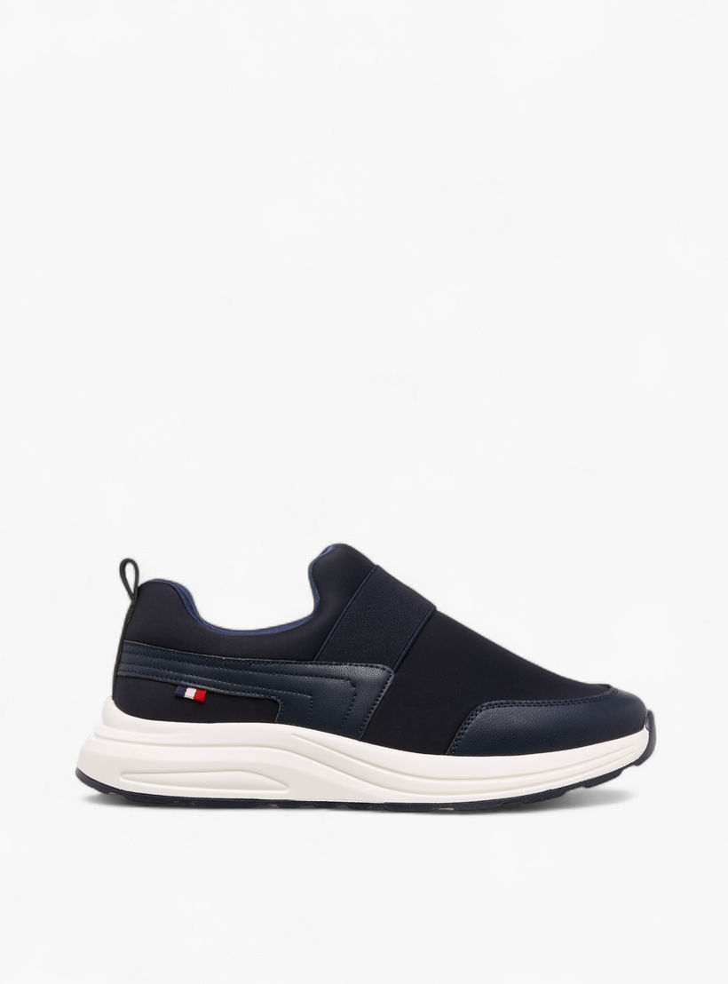 حذاء سنيكرز سادة بألسنة سحب للرجال من لي كوبر-men-shoes-sneakers-image-3