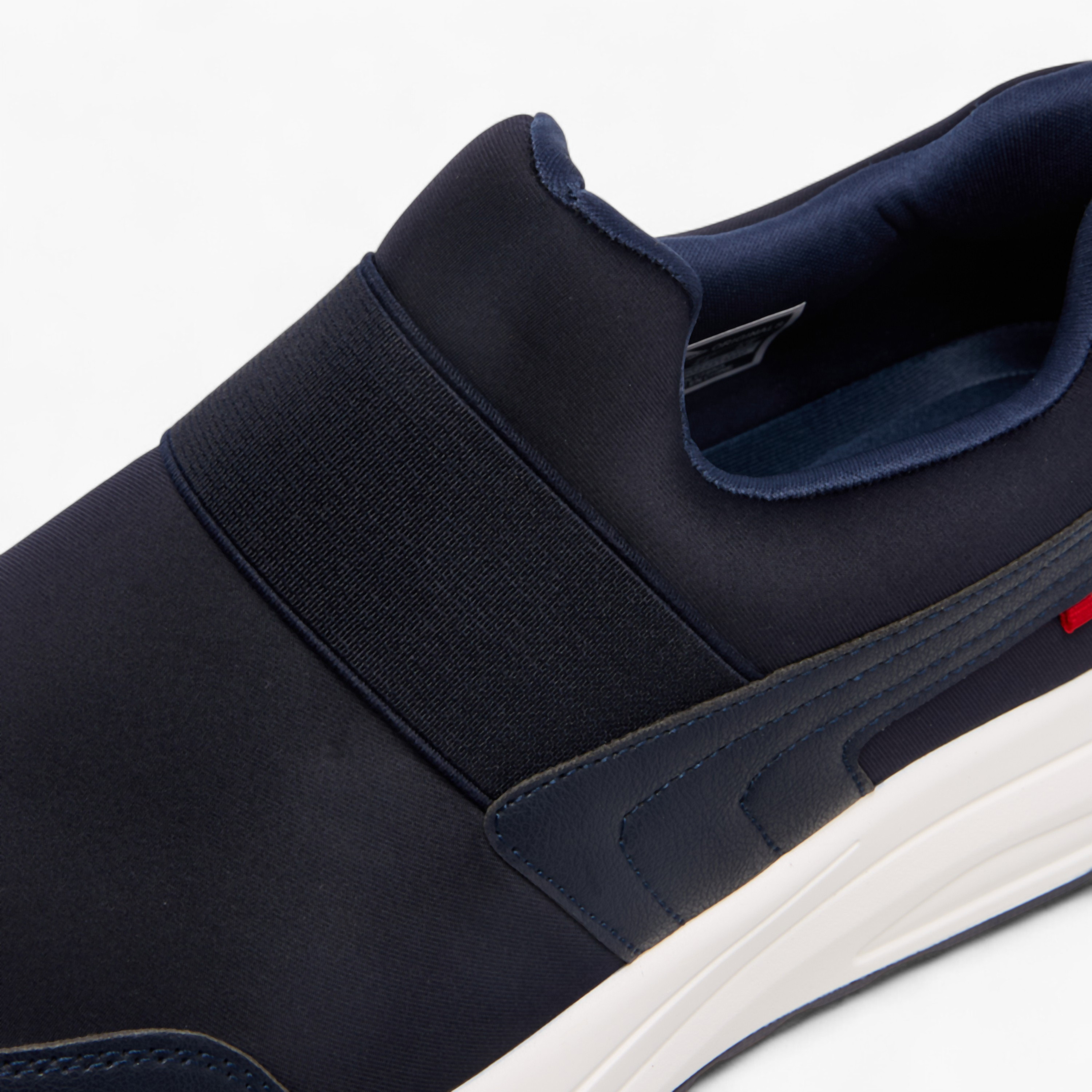 حذاء سنيكرز سادة بألسنة سحب للرجال من لي كوبر-men-shoes-sneakers-image-4