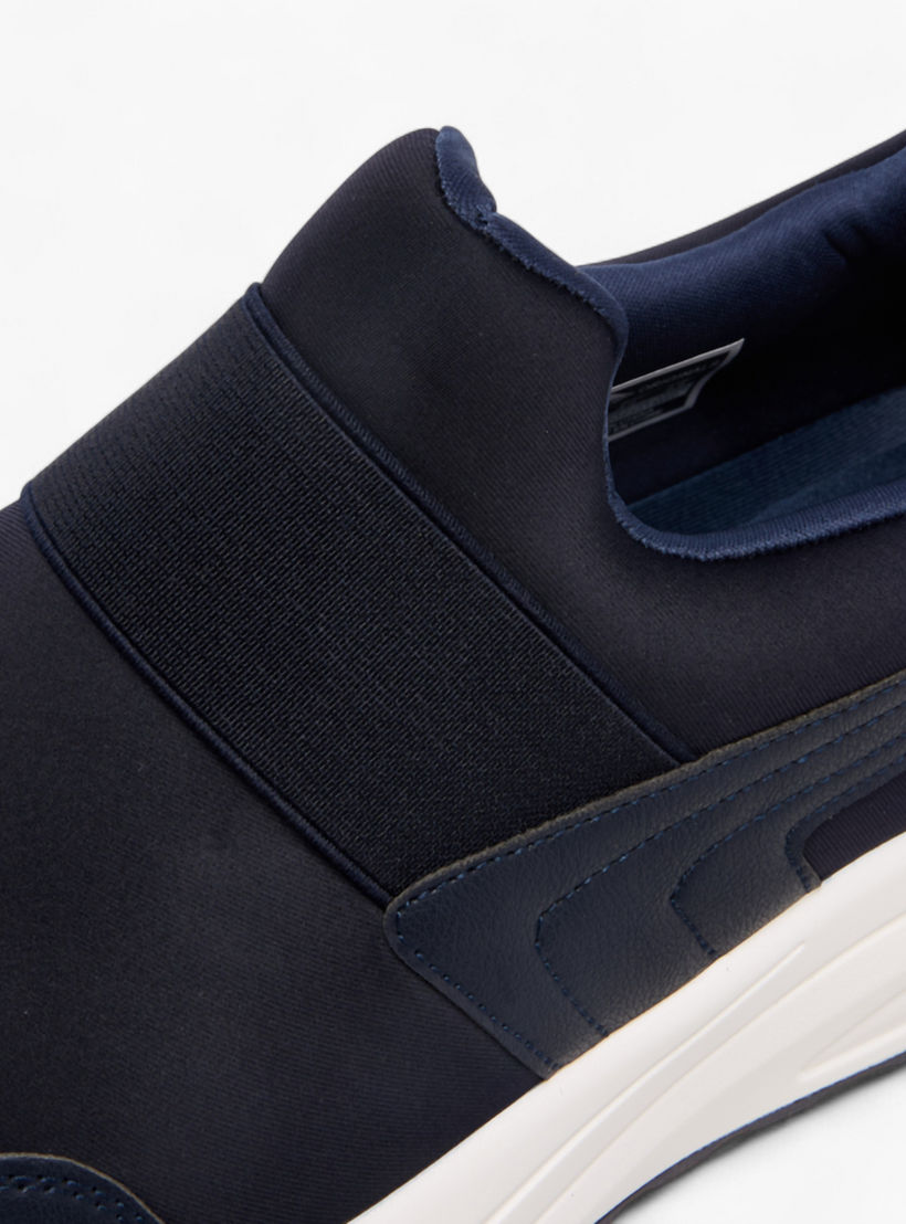 حذاء سنيكرز سادة بألسنة سحب للرجال من لي كوبر-men-shoes-sneakers-image-4