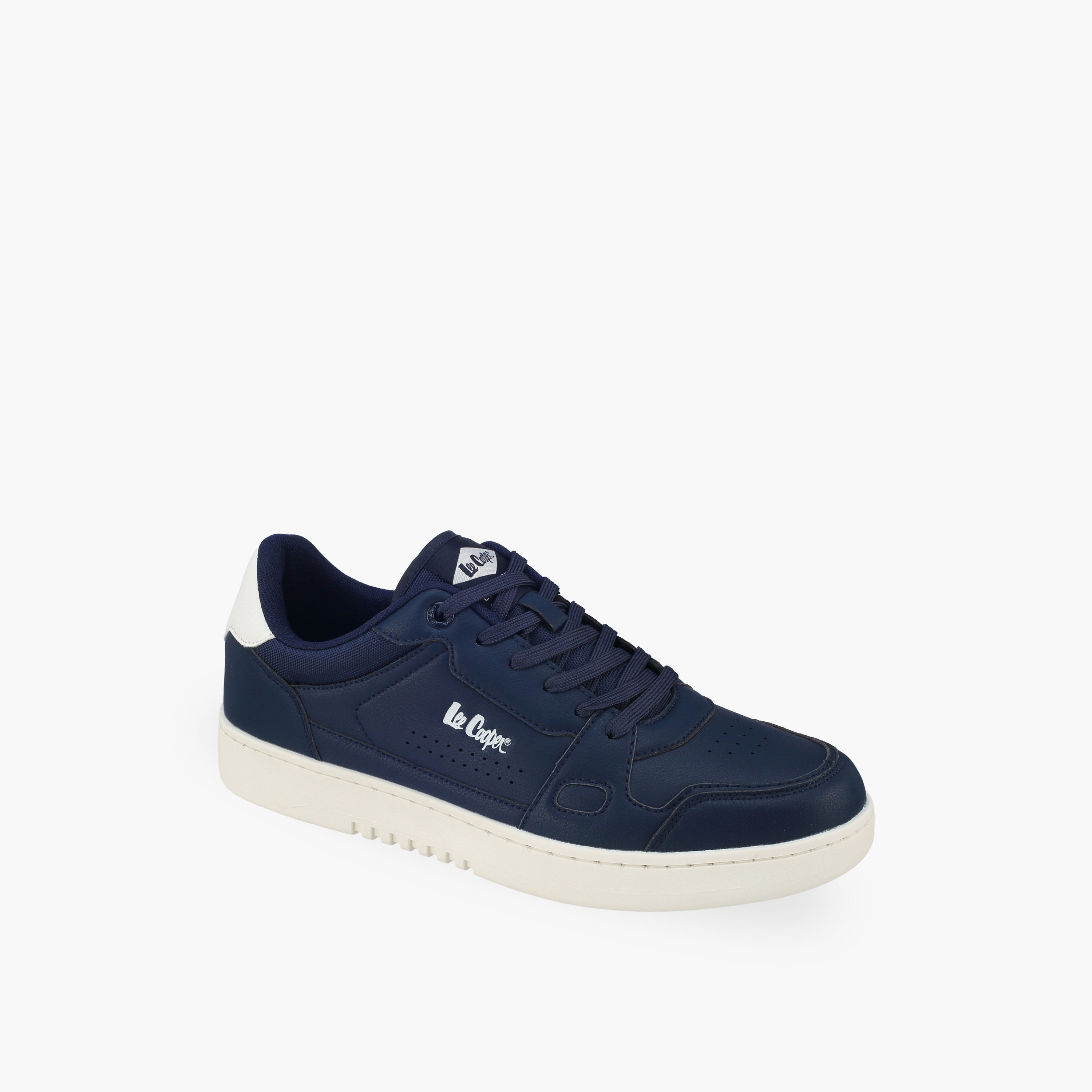 حذاء سنيكرز بطول الكاحل ورباط إغلاق للرجال من لي كوبر-men-shoes-sneakers-image-2