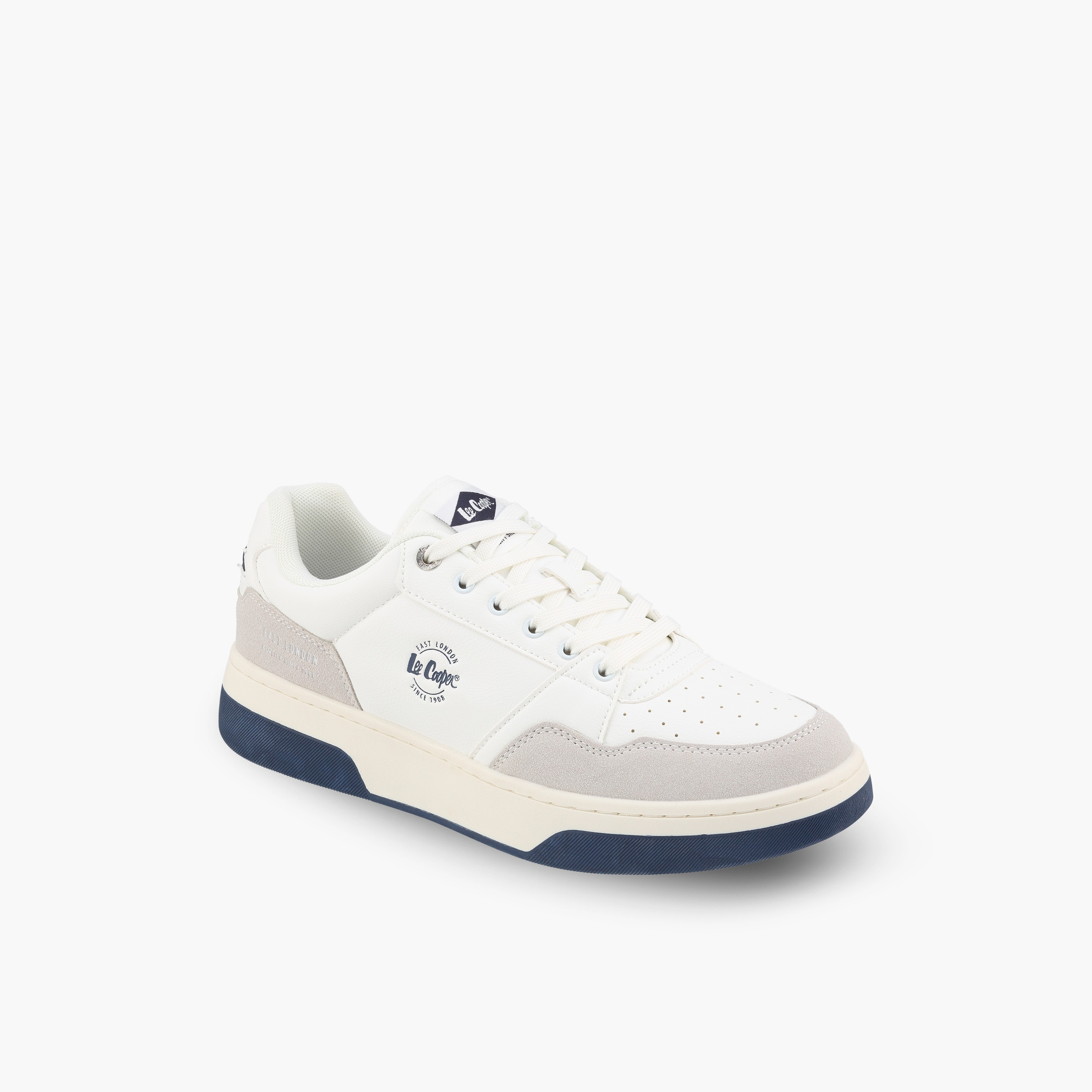 Lee Cooper Men Panelled Lace-Up Ankle Sneakers-men-shoes-sneakers-image-2