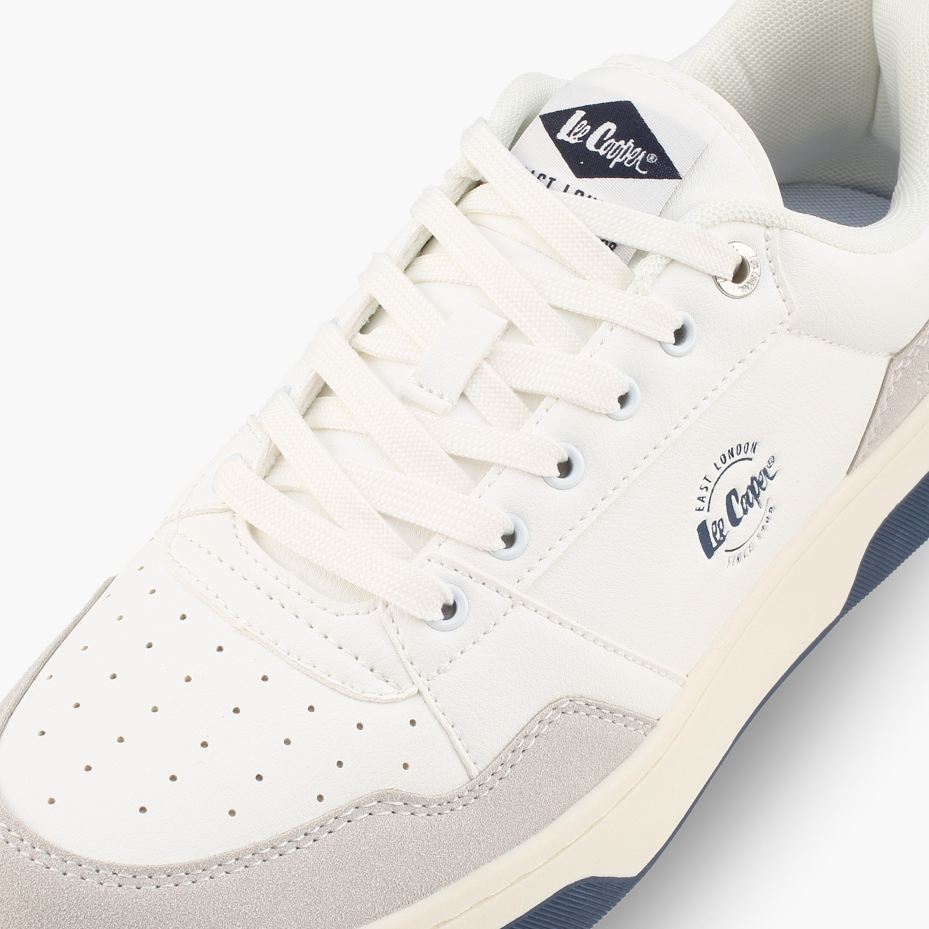 Lee Cooper Men Panelled Lace-Up Ankle Sneakers-men-shoes-sneakers-image-4