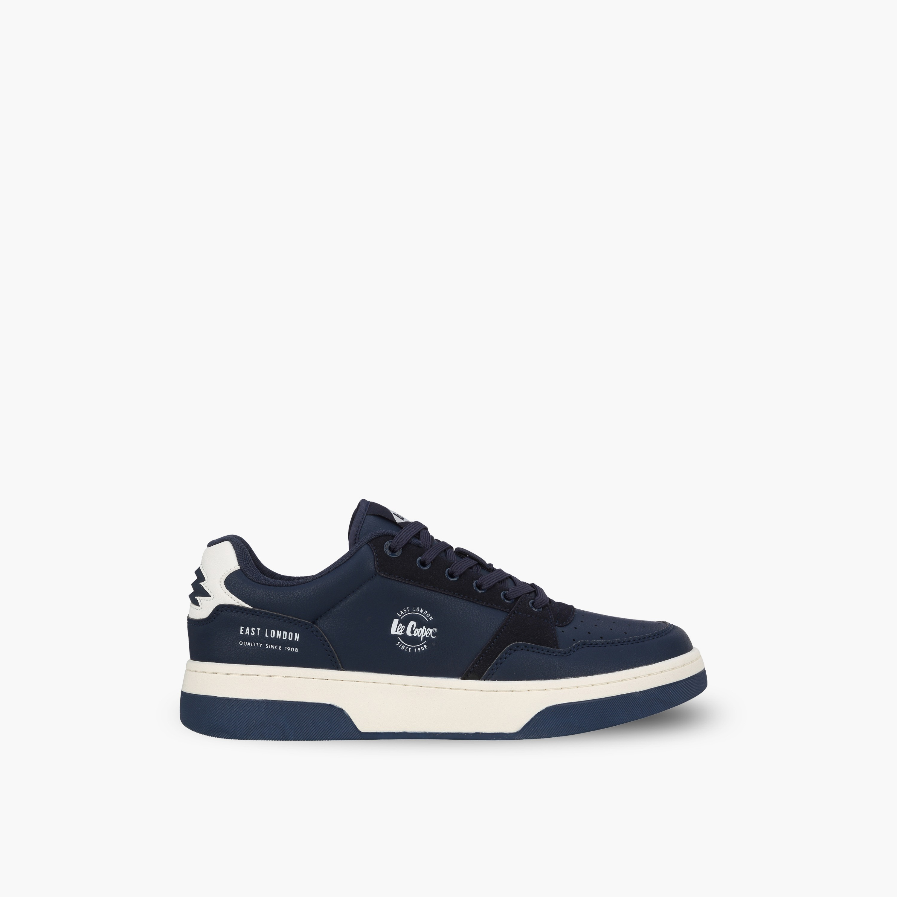 Lee Cooper Men Panelled Lace-Up Ankle Sneakers-men-shoes-sneakers-image-3