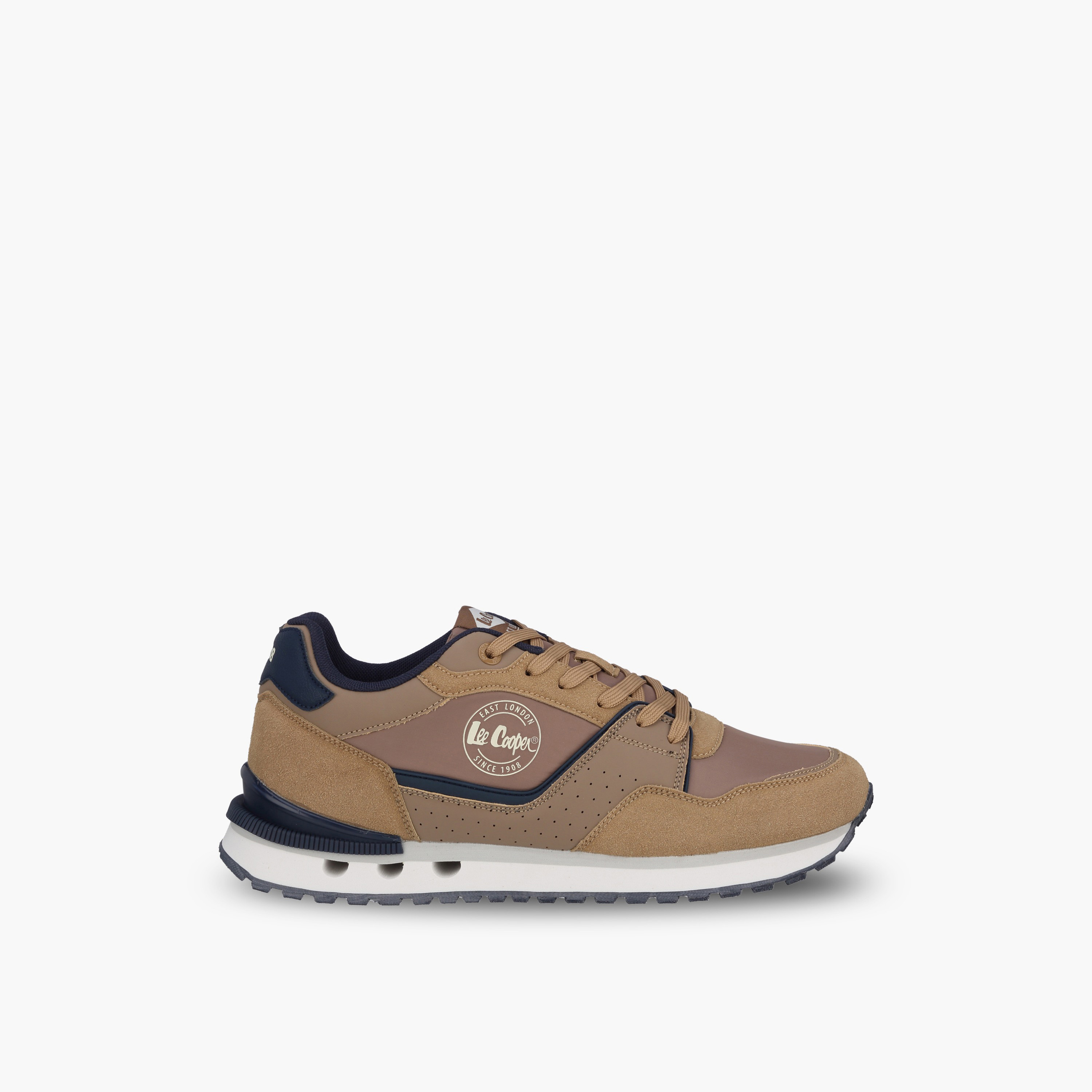 Lee Cooper Men Colourblock Lace-Up Ankle Sneakers-men-shoes-sneakers-image-3