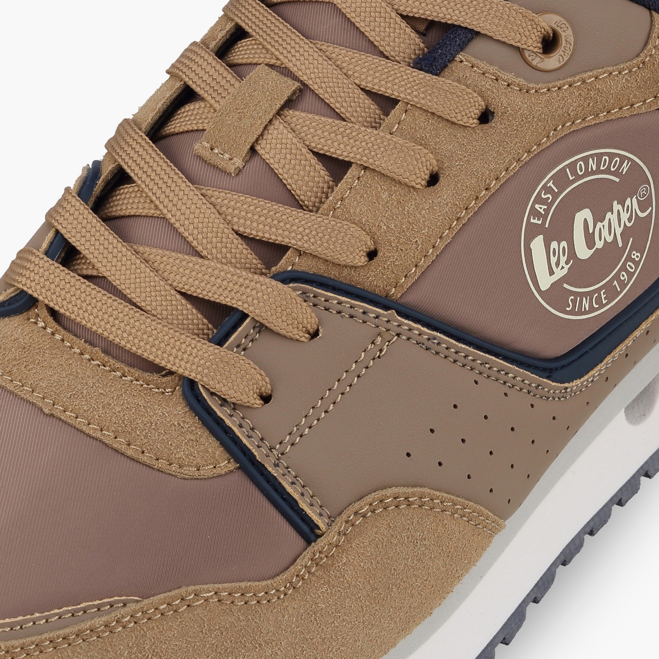 Lee Cooper Men Colourblock Lace-Up Ankle Sneakers-men-shoes-sneakers-image-4