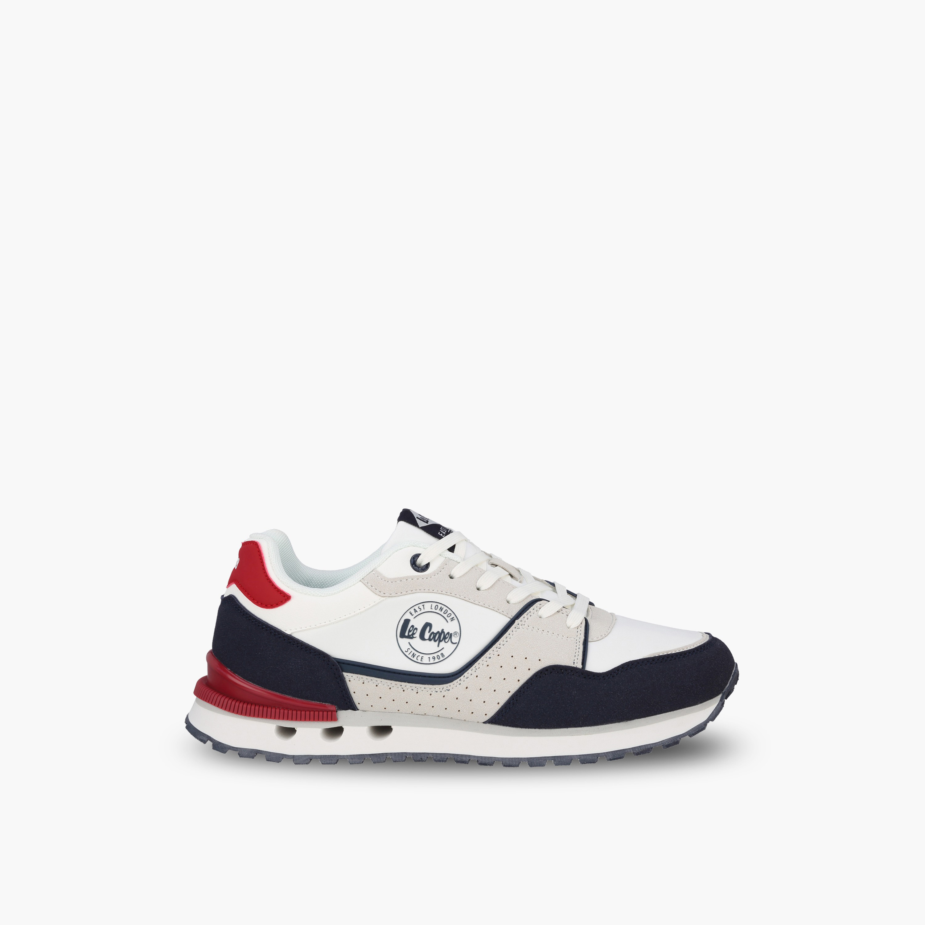 حذاء سنيكرز بقوالب ملونة وطول الكاحل ورباط إغلاق للرجال من لي كوبر-men-shoes-sneakers-image-3