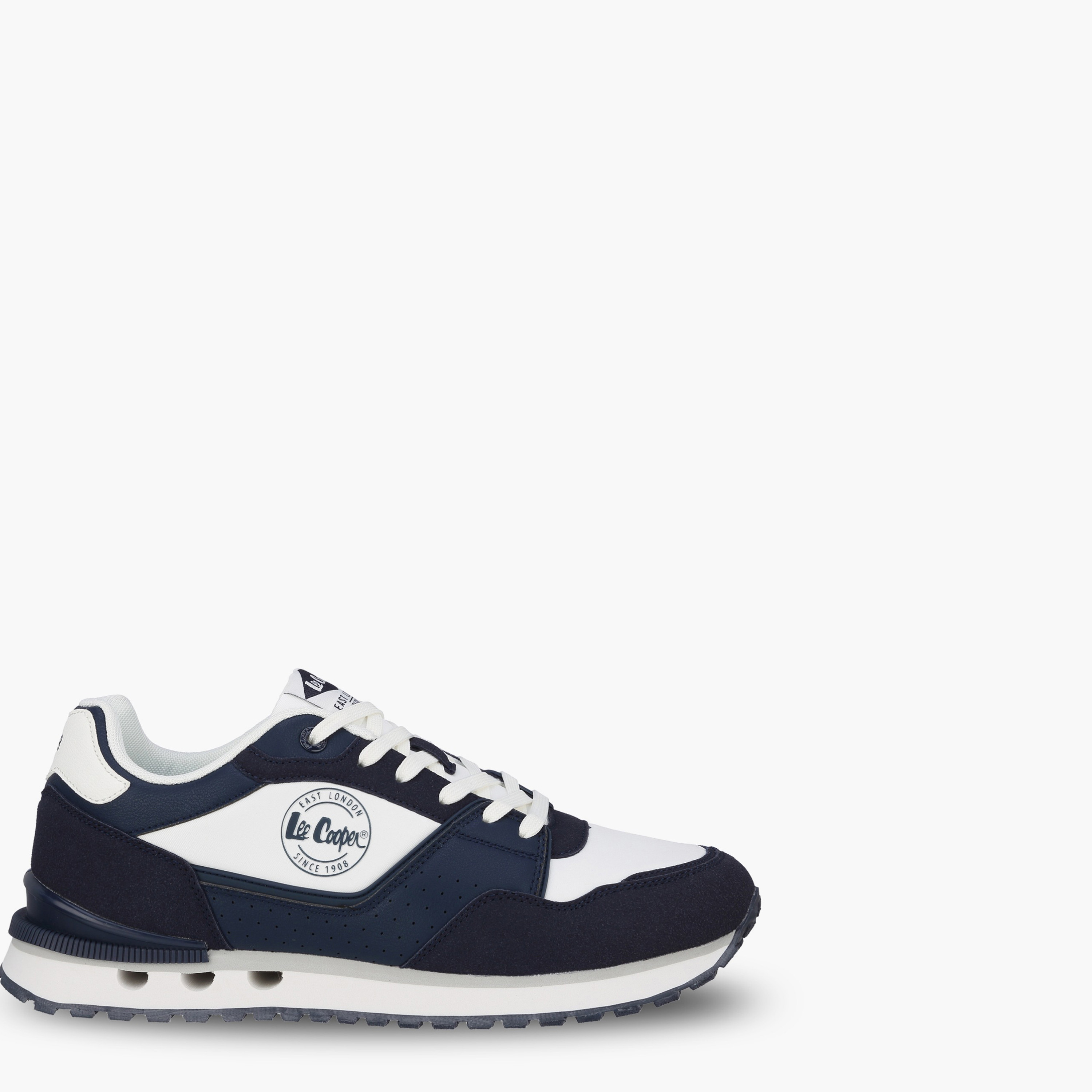 Lee Cooper Men Colourblock Lace-Up Ankle Sneakers-men-shoes-sneakers-image-3