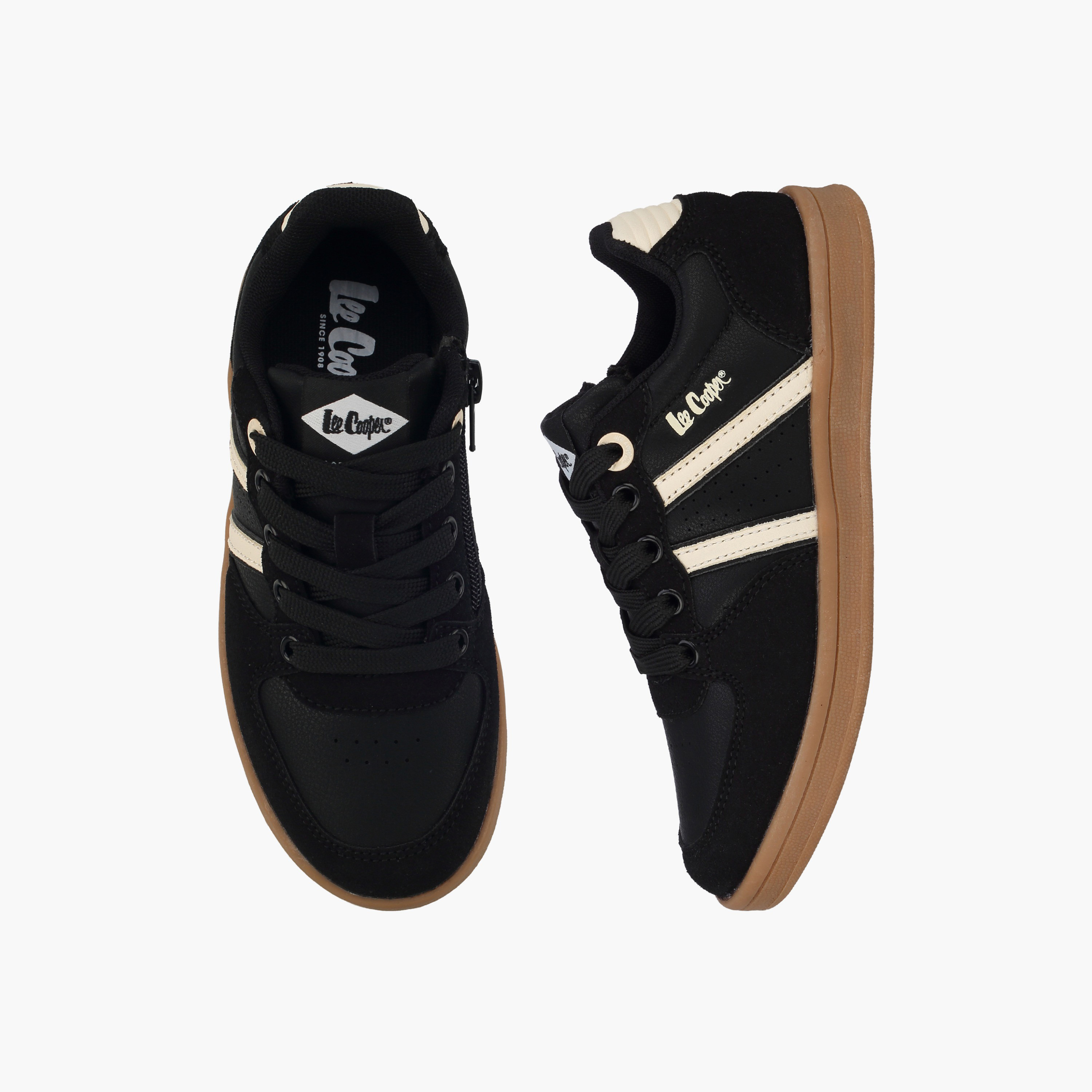 Lee Cooper Boys Lace-Up Ankle Sneakers-boys-shoes-sneakers-image-1