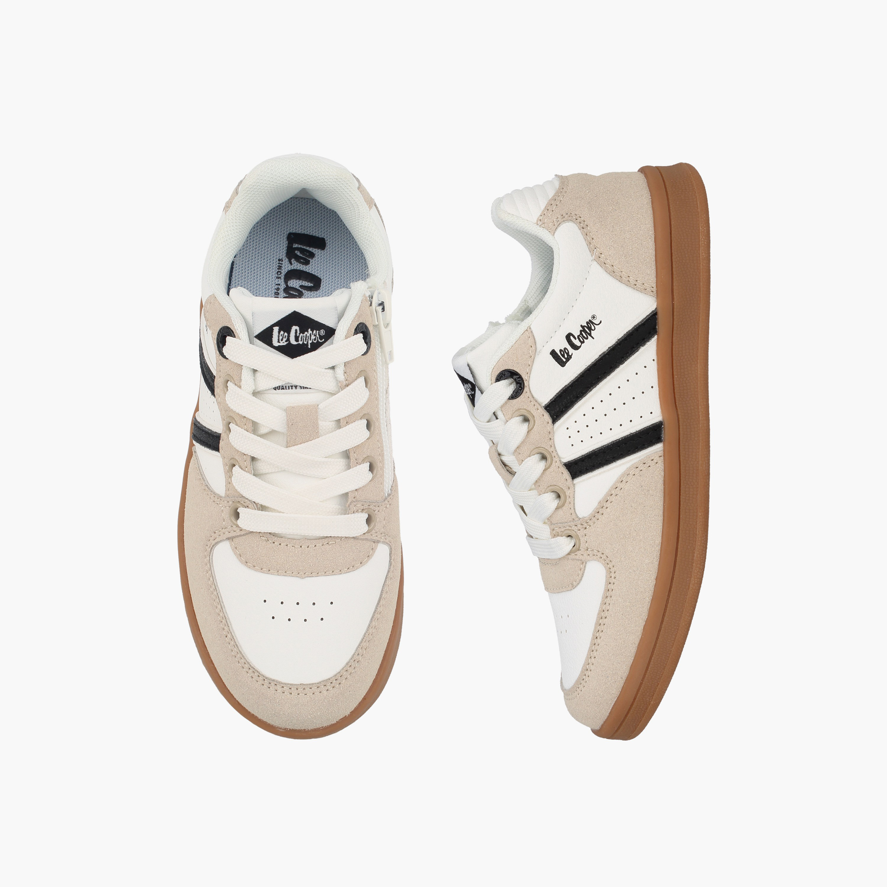 حذاء سنيكرز متعدد التصاميم بطول الكاحل ورباط إغلاق للبنات من لي كوبر-girls-shoes-sneakers-image-1
