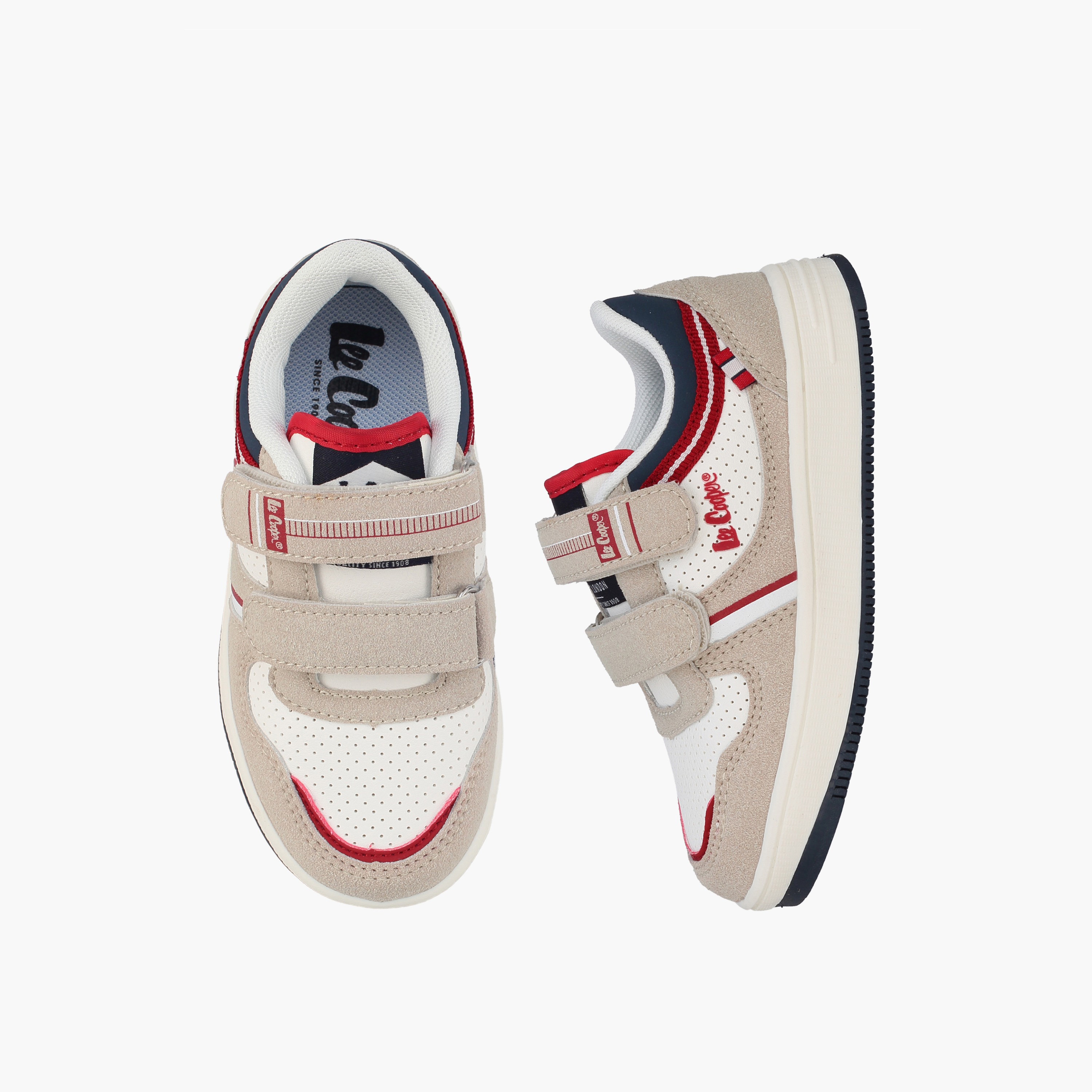 حذاء سنيكرز بشريط إغلاق لاصق للأولاد من لي كوبر-boys-shoes-sneakers-image-1