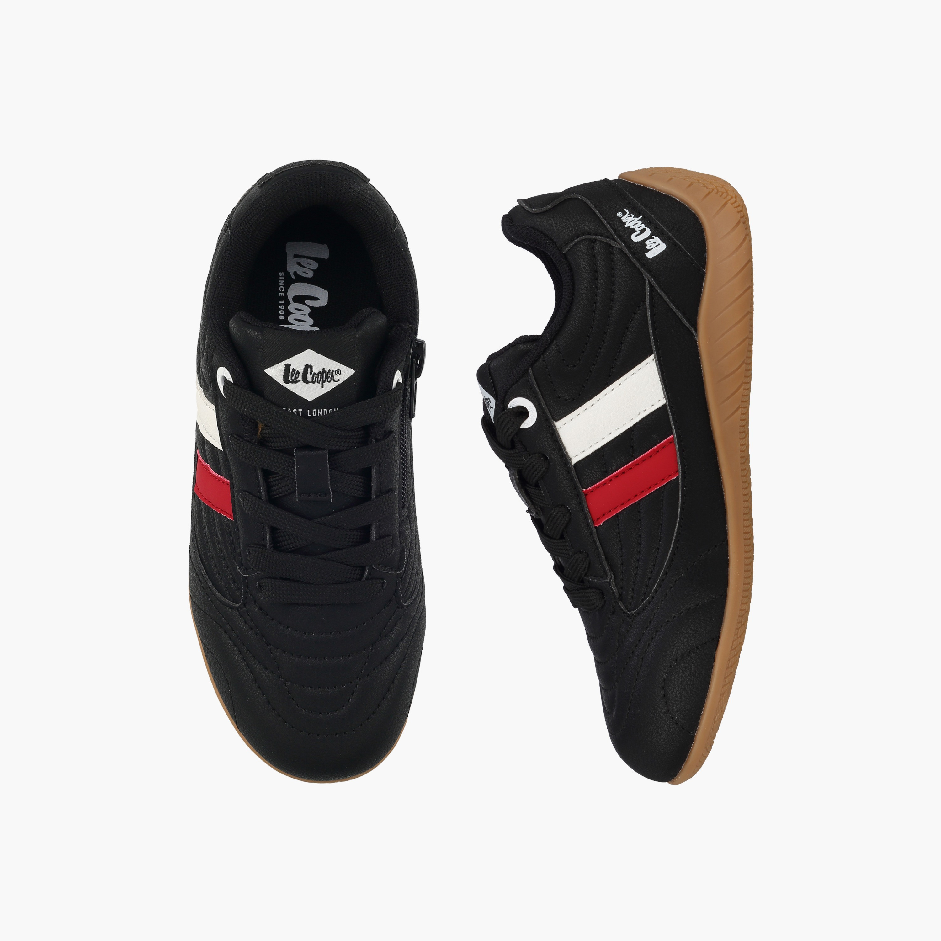 حذاء سنيكرز للأولاد مع خيوط للتثبيت ومقسم من لي كوبر-boys-shoes-sneakers-image-1