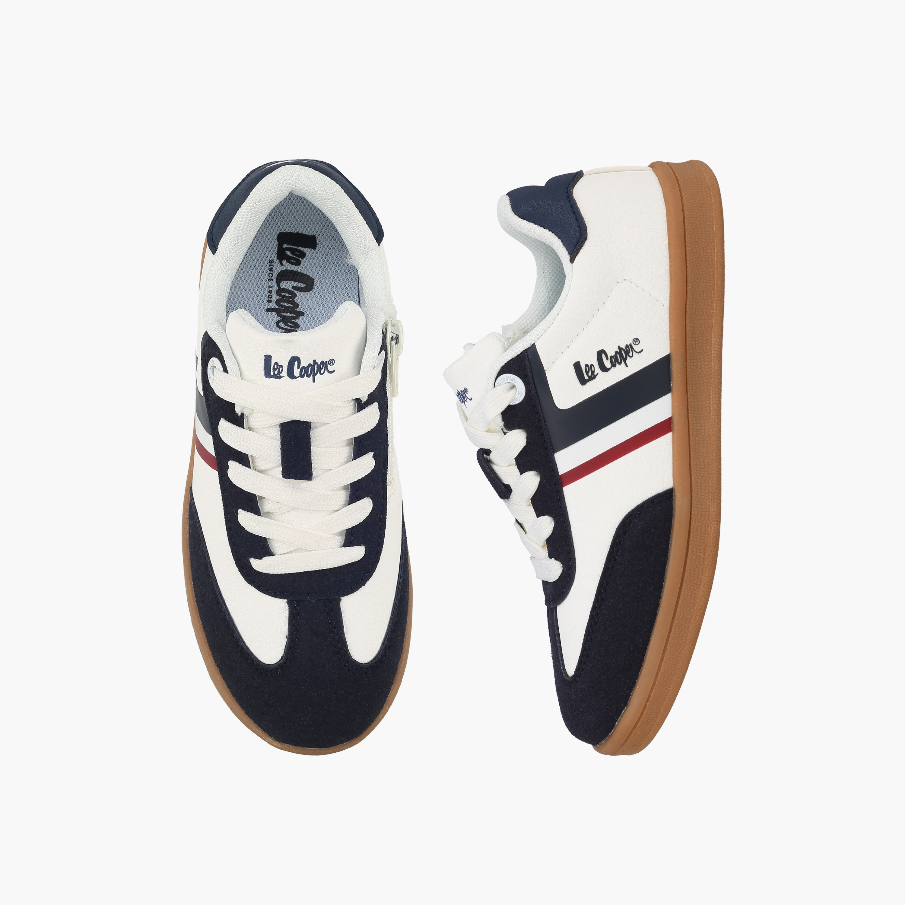 Lee Cooper Boys Colourblock Lace-Up Sneakers-boys-shoes-sneakers-image-1