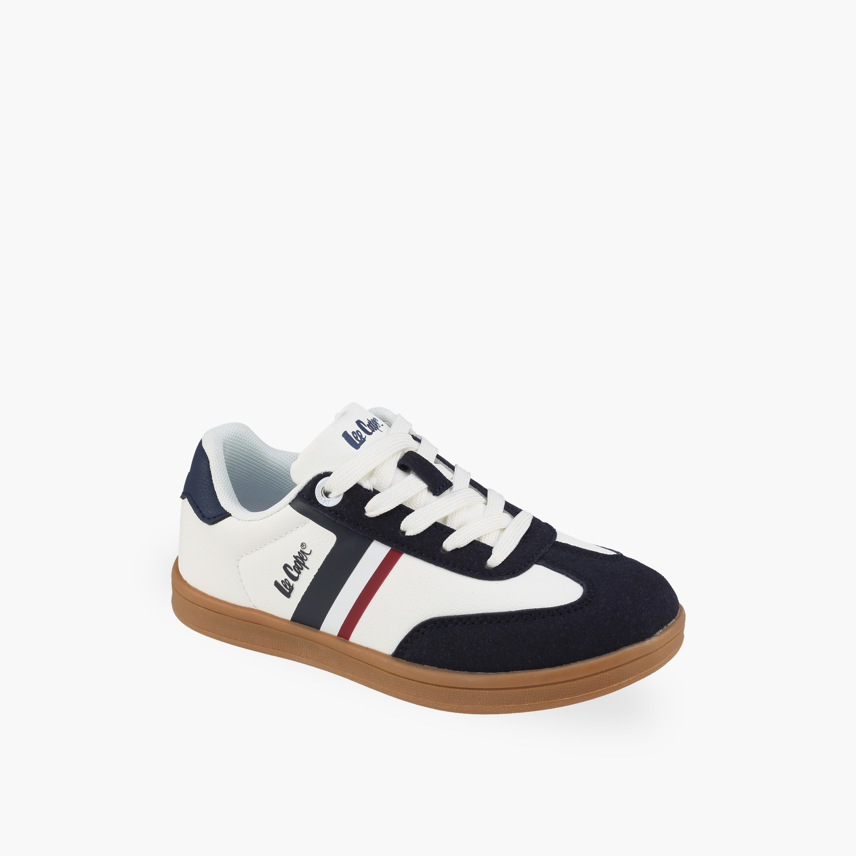 Lee Cooper Boys Colourblock Lace-Up Sneakers-boys-shoes-sneakers-image-2