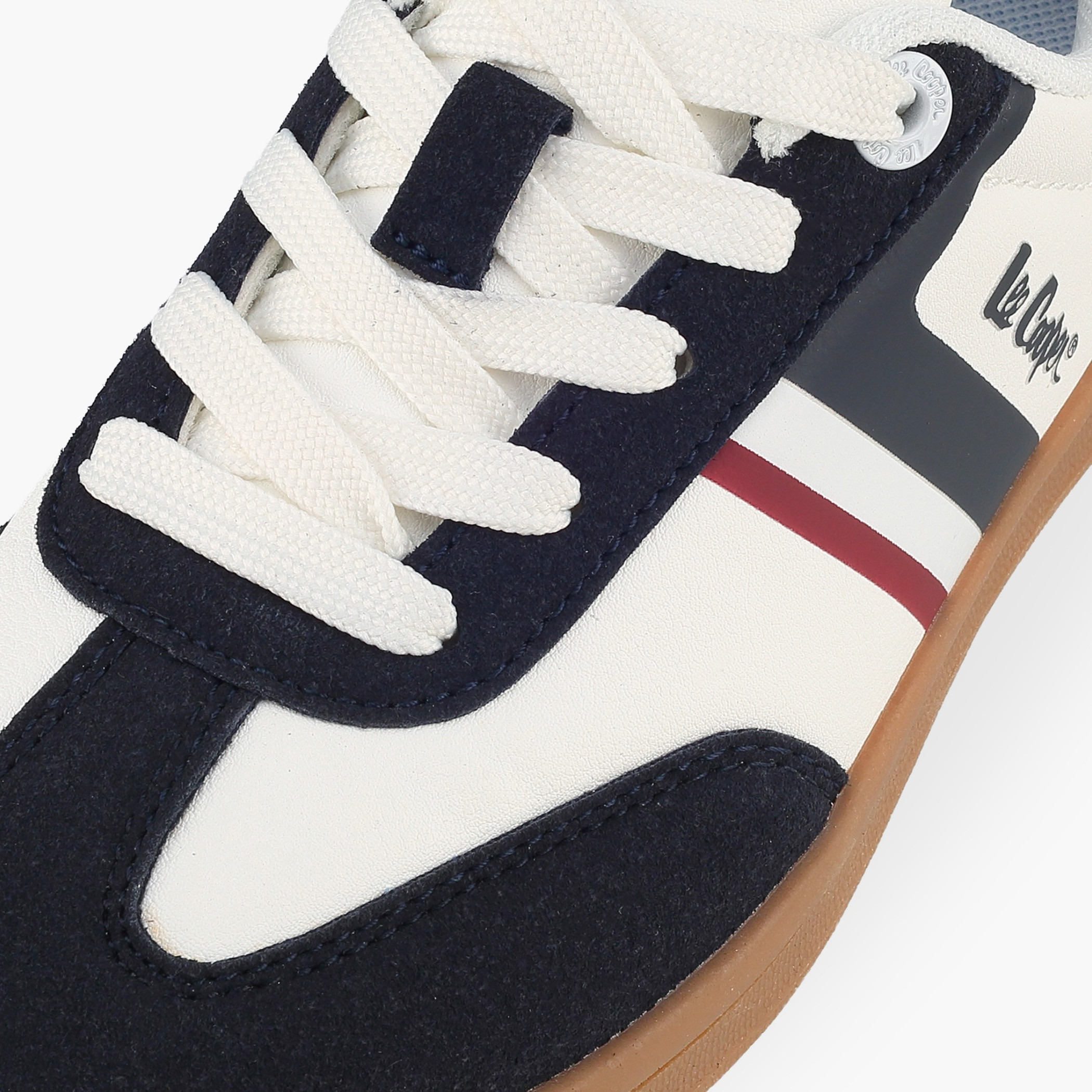 Lee Cooper Boys Colourblock Lace-Up Sneakers-boys-shoes-sneakers-image-4
