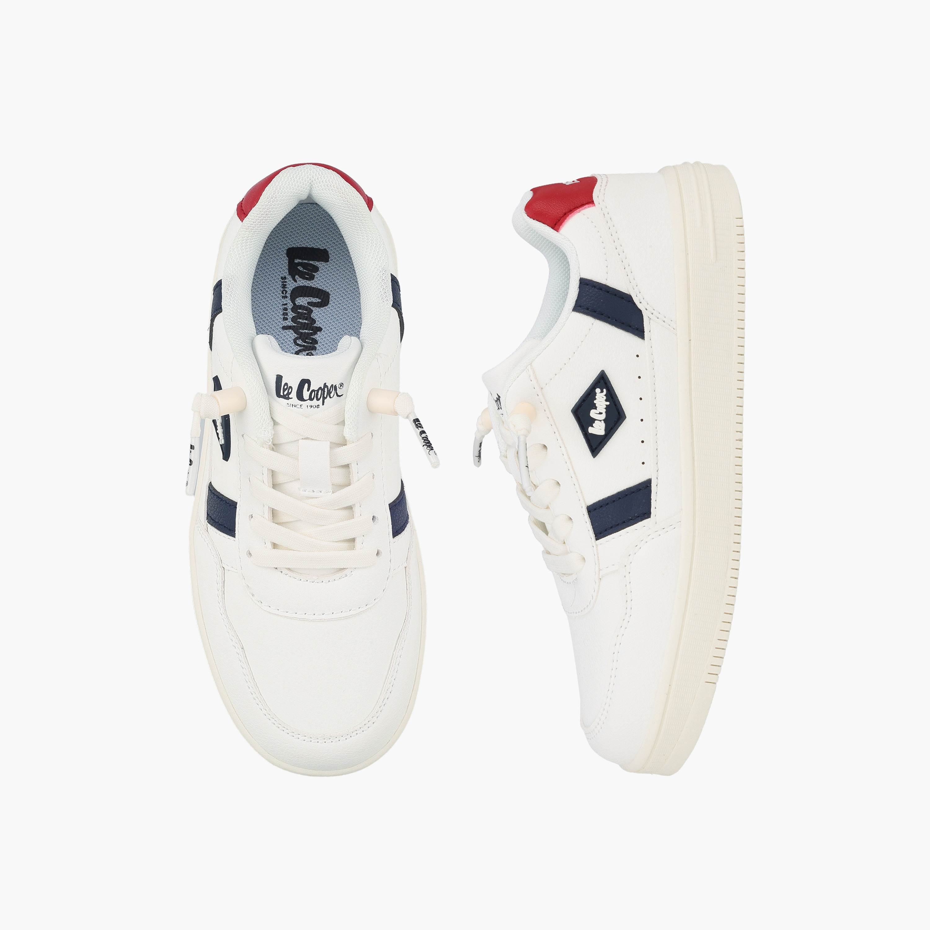 حذاء سنيكرز برباط إغلاق وشعار للأولاد من لي كوبر-boys-shoes-sneakers-image-1