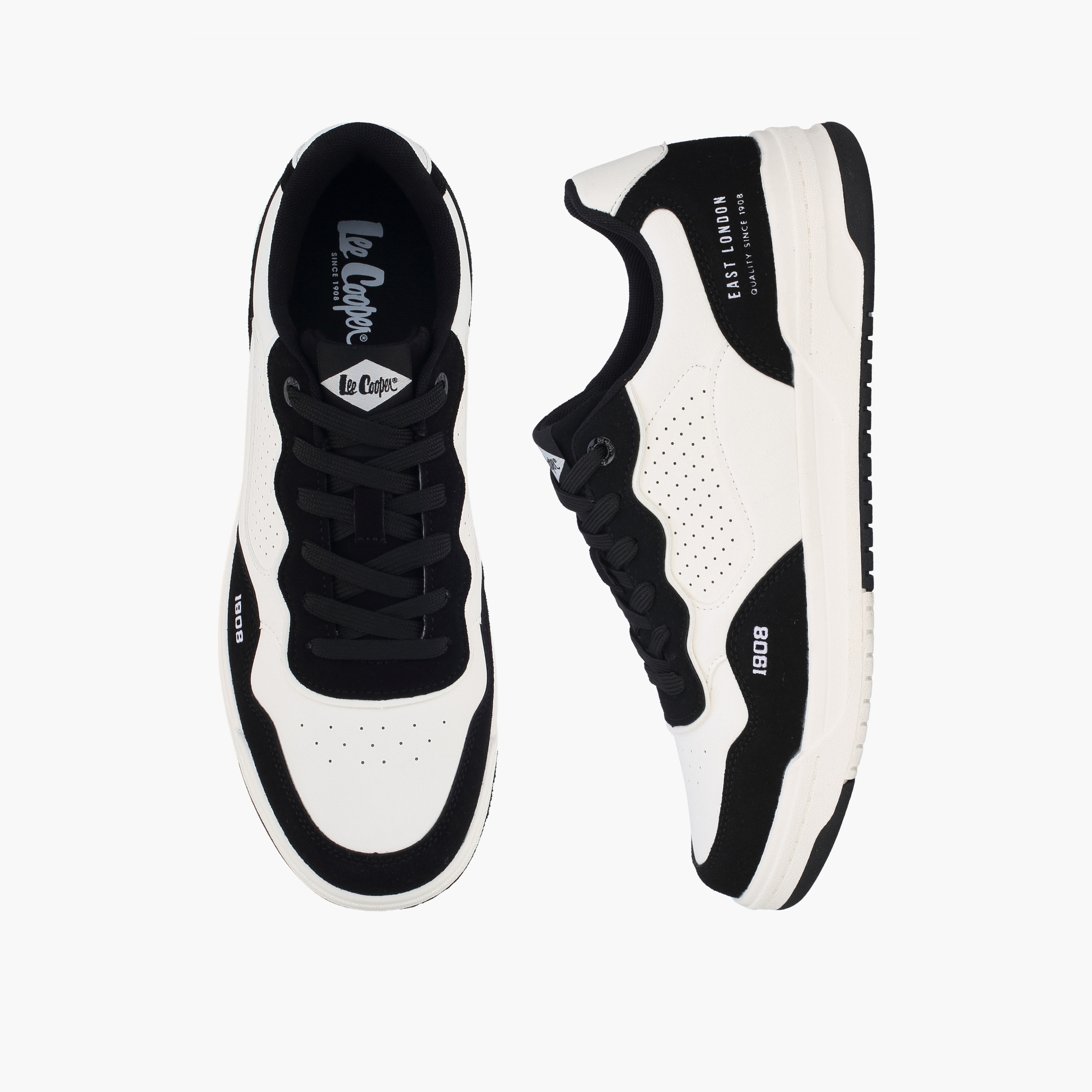 حذاء سنيكرز طول الكاحل برباط إغلاق للرجال من لي كوبر-men-shoes-sneakers-image-1