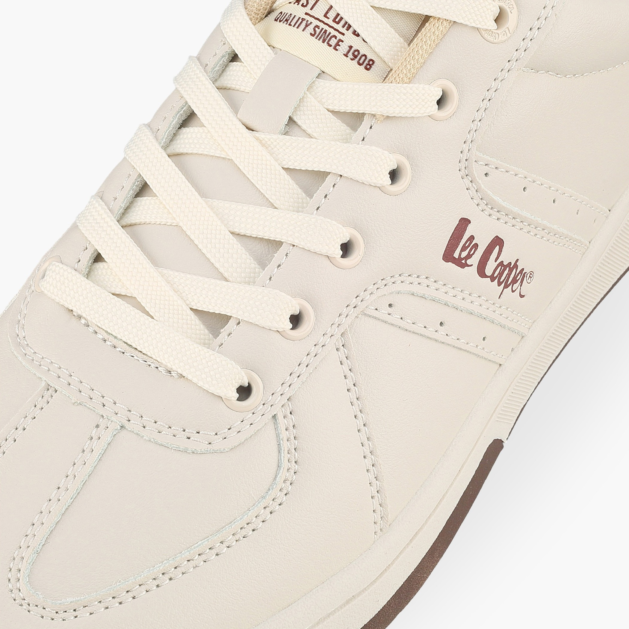 Lee Cooper Men Logo Lace-Up Sneakers-men-shoes-sneakers-image-4