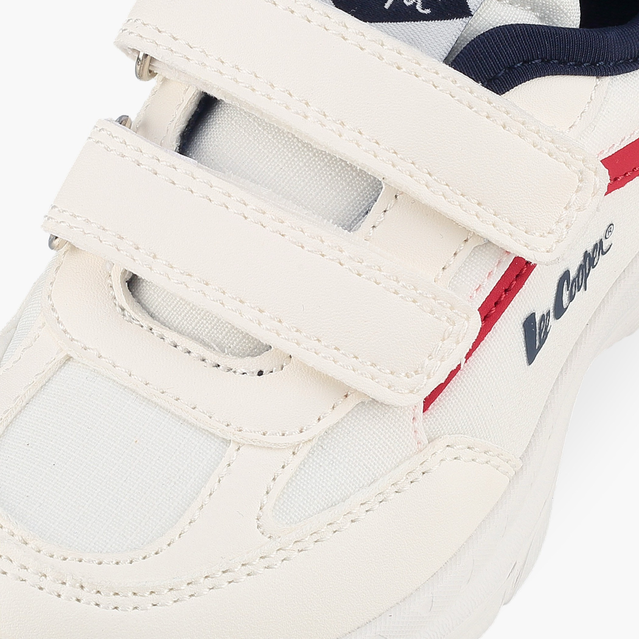 Lee Cooper Boys Logo Hook & Loop Sneakers-boys-shoes-sneakers-image-4