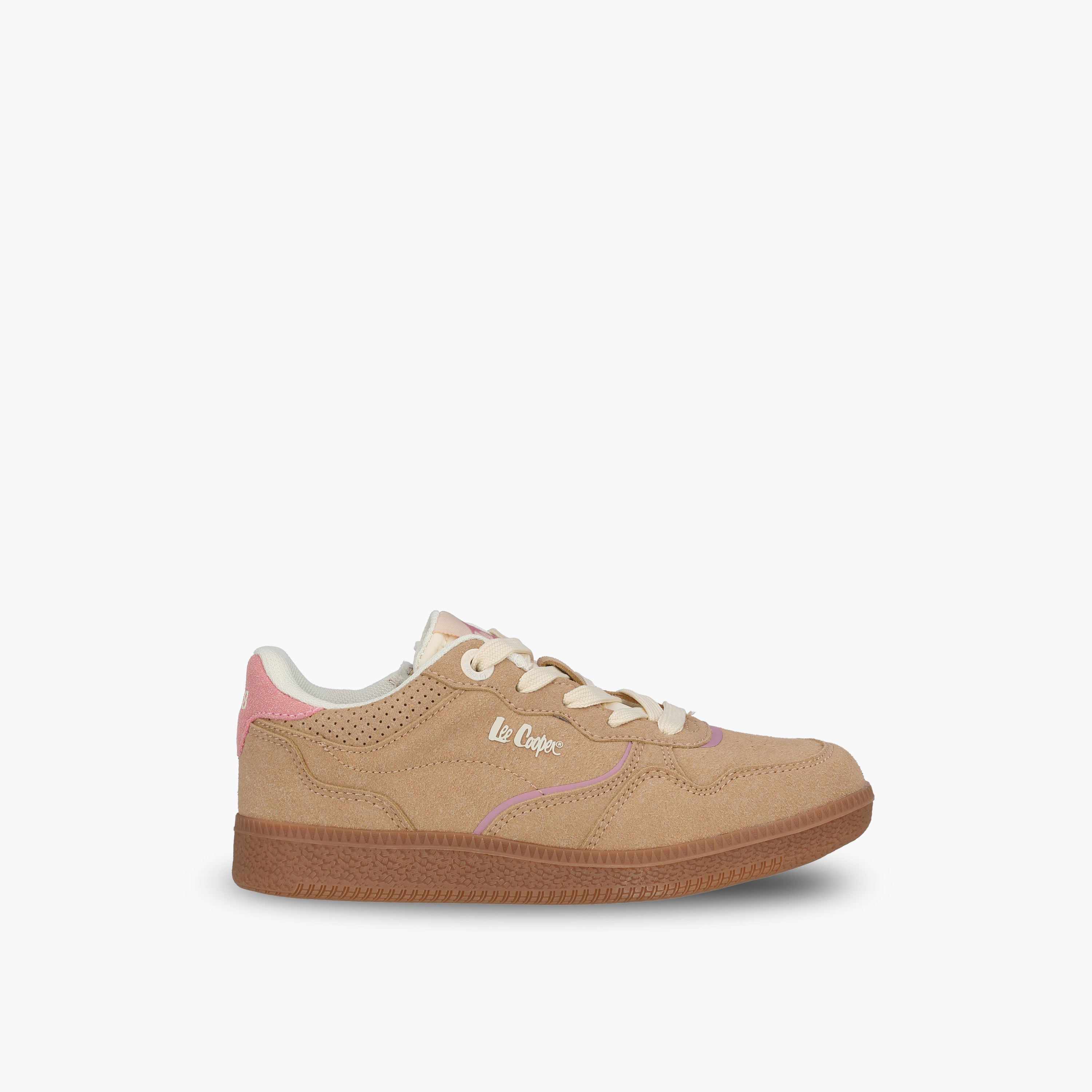 Lee Cooper Girls Panelled Lace-Up Ankle Sneakers-girls-shoes-sneakers-image-3