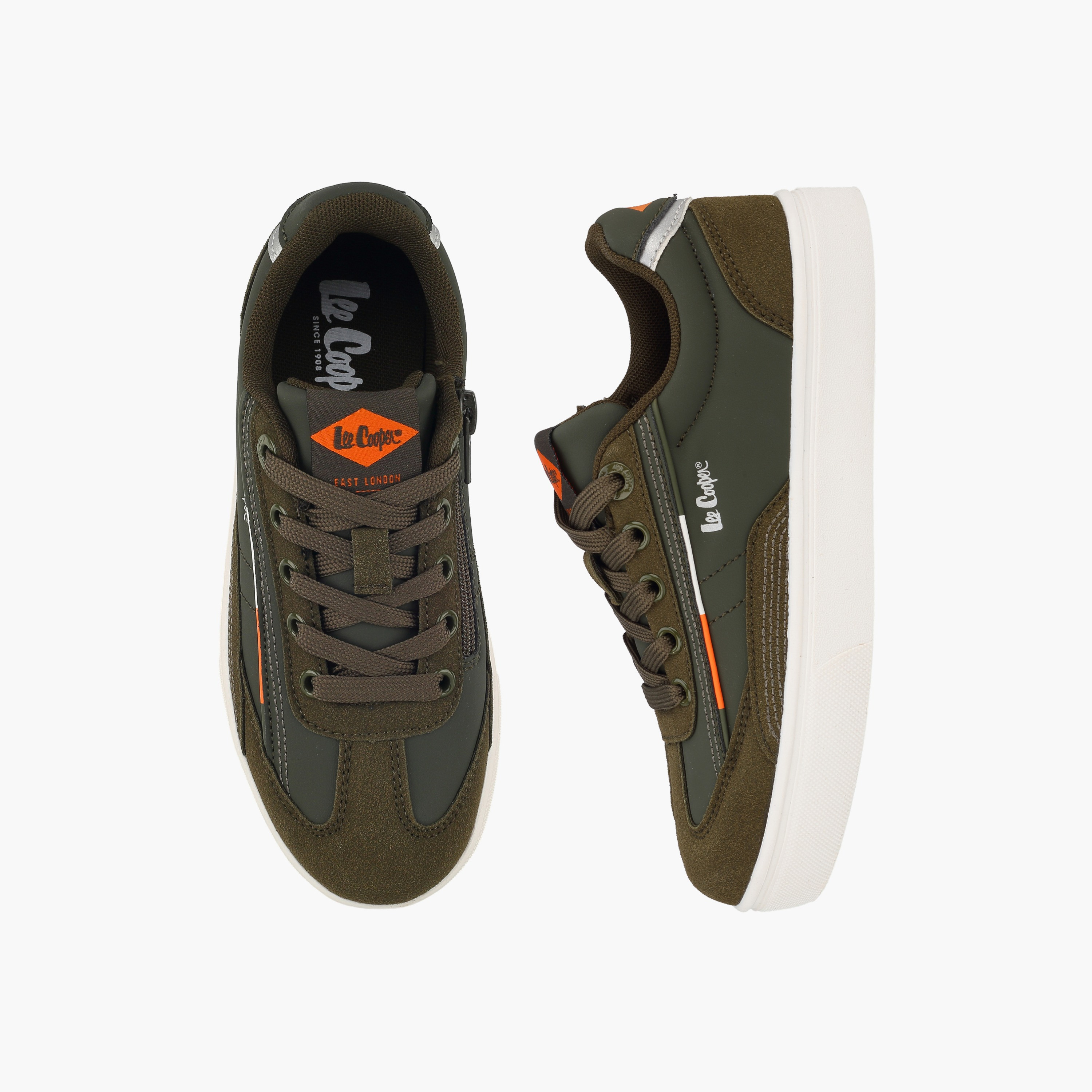 حذاء سنيكرز برباط وألواح للأولاد من لي كوبر-boys-shoes-sneakers-image-1