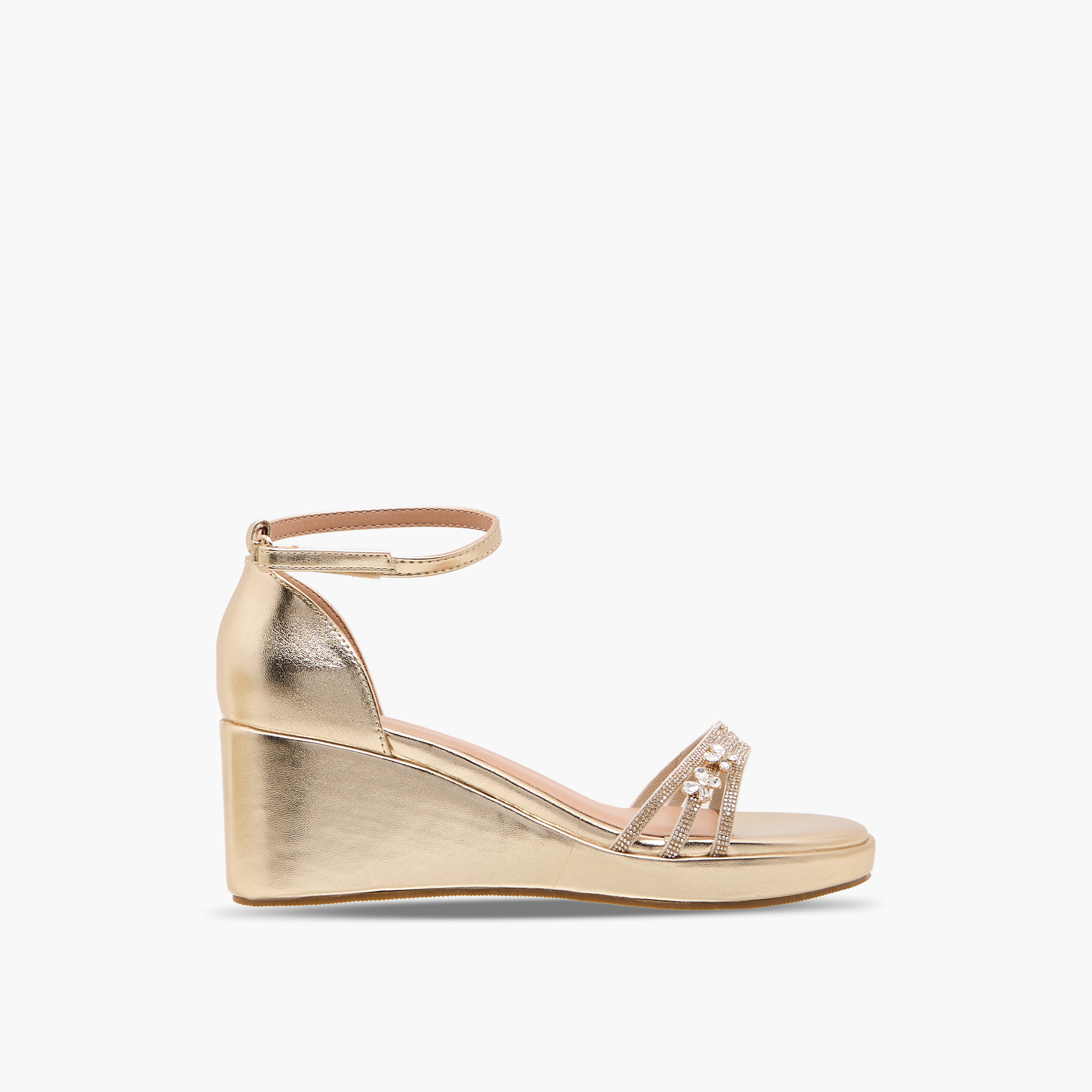 صندل مزين بكعب ويدج للبنات من سيليست-girls-shoes-sandals-image-3