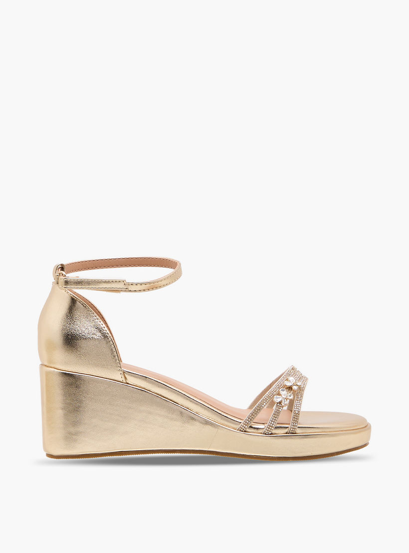 صندل مزين بكعب ويدج للبنات من سيليست-girls-shoes-sandals-image-3
