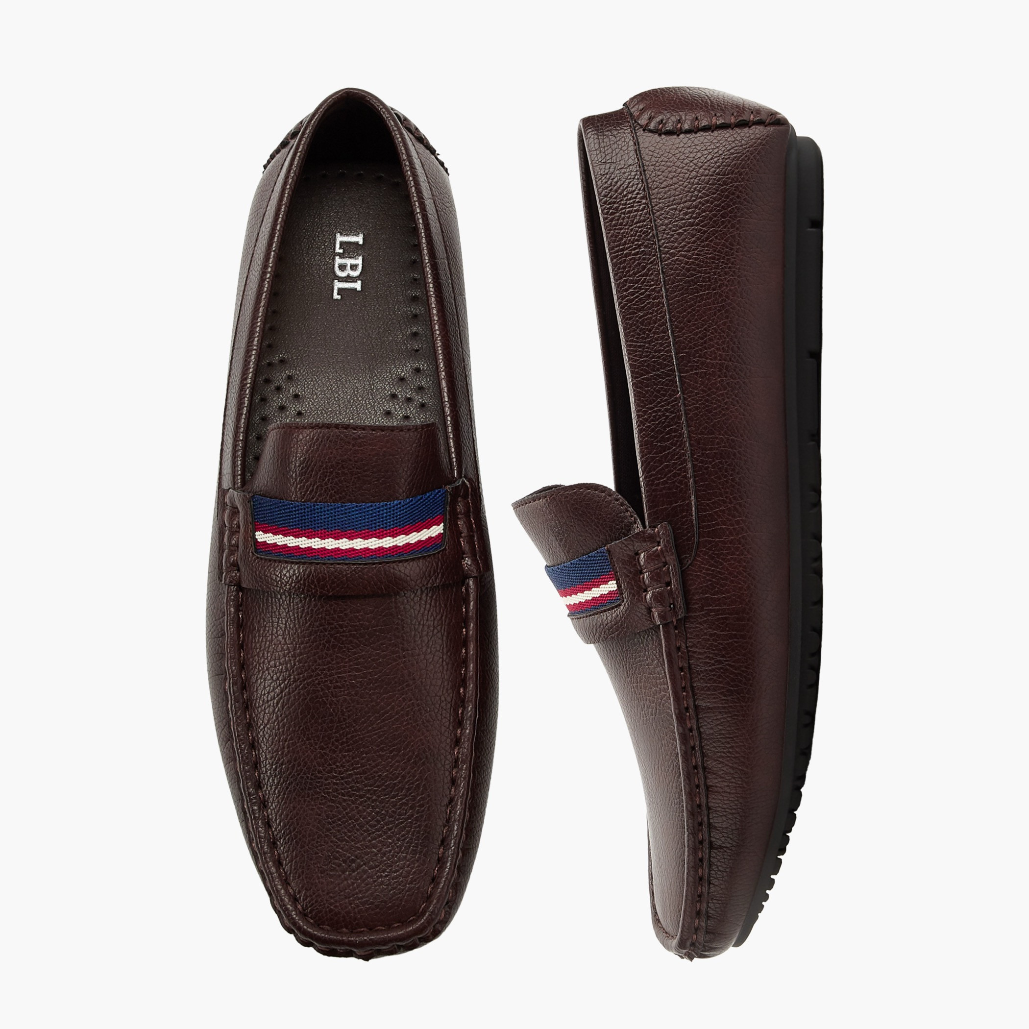 حذاء خفيف بارز الملمس للرجال من إل بي إل من شو إكسبريس-men-shoes-loafersandmoccasins-image-6
